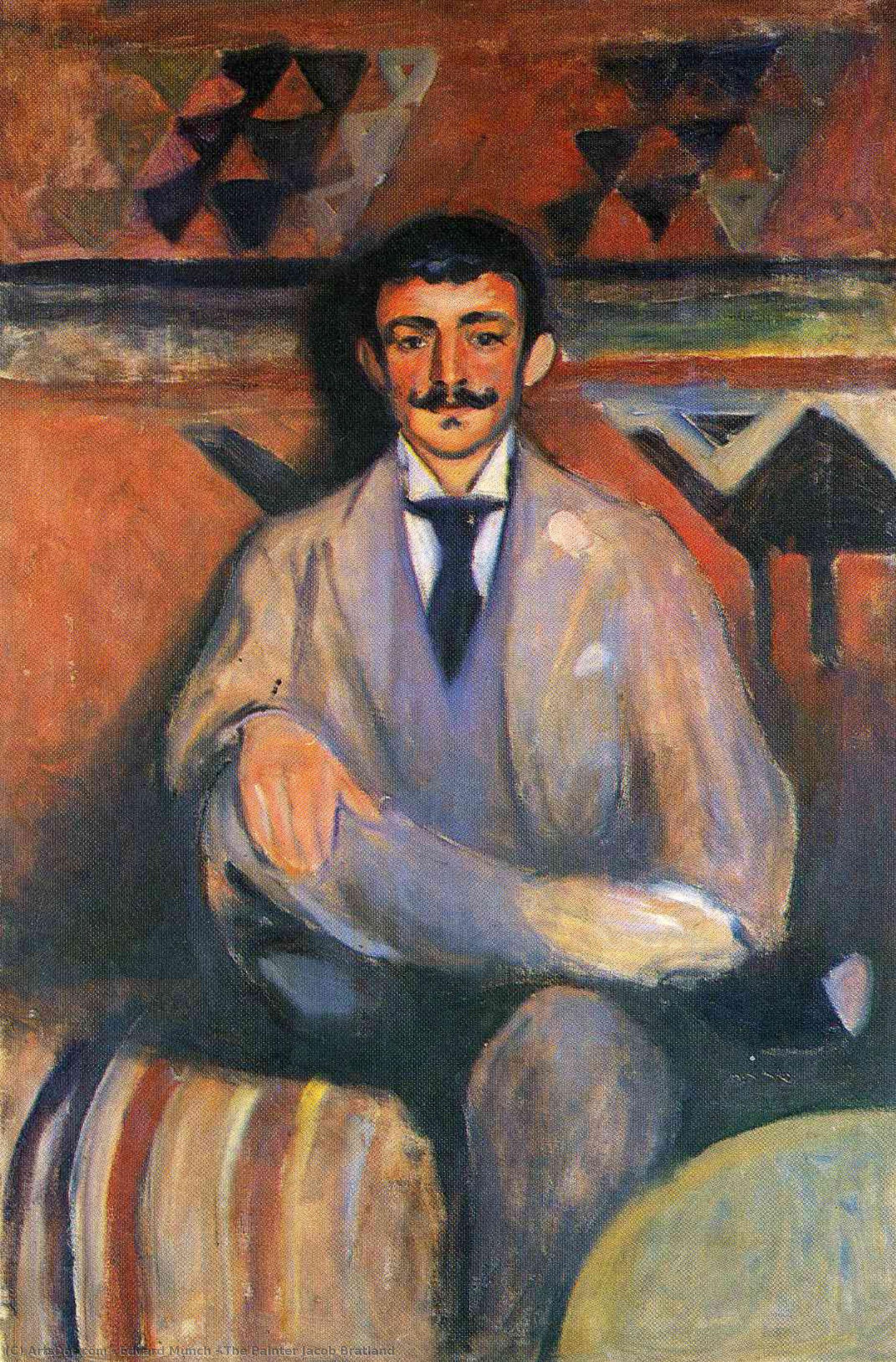 The Painter Jacob Bratland — 에드바르 뭉크