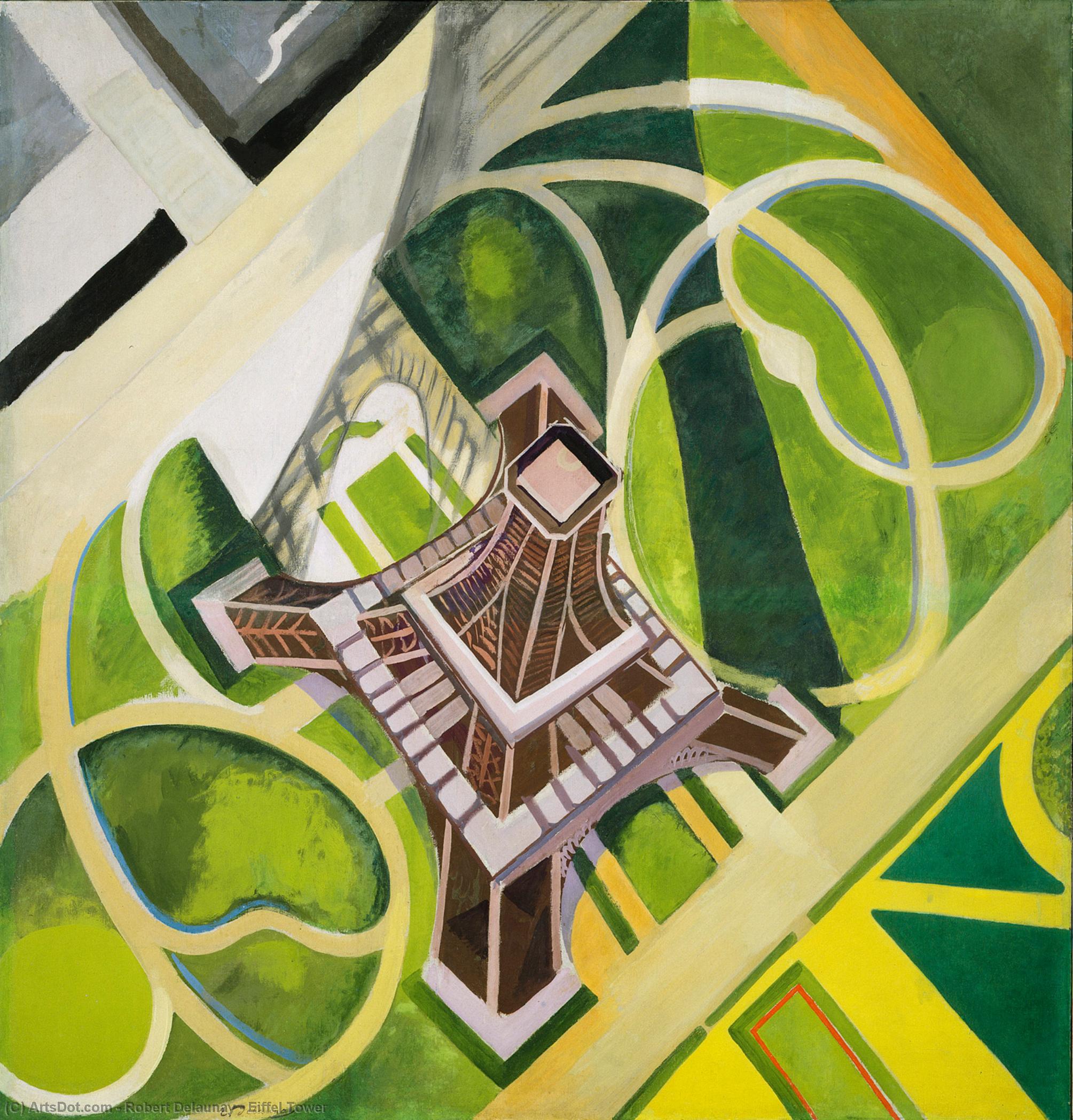 Роберт Делаunay - Eiffel Tower