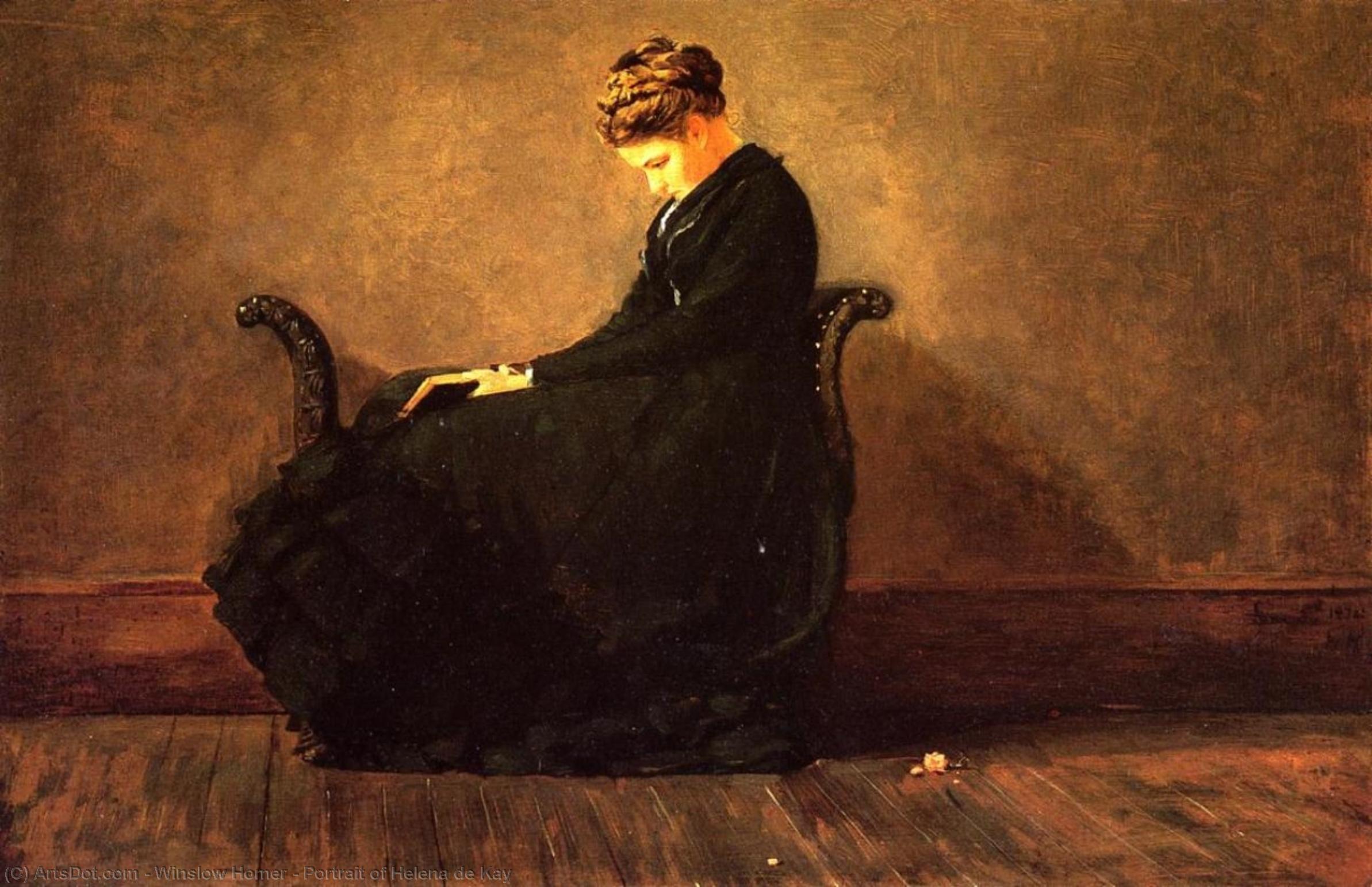 Ritratto Di Helena De Kay — Winslow Homer