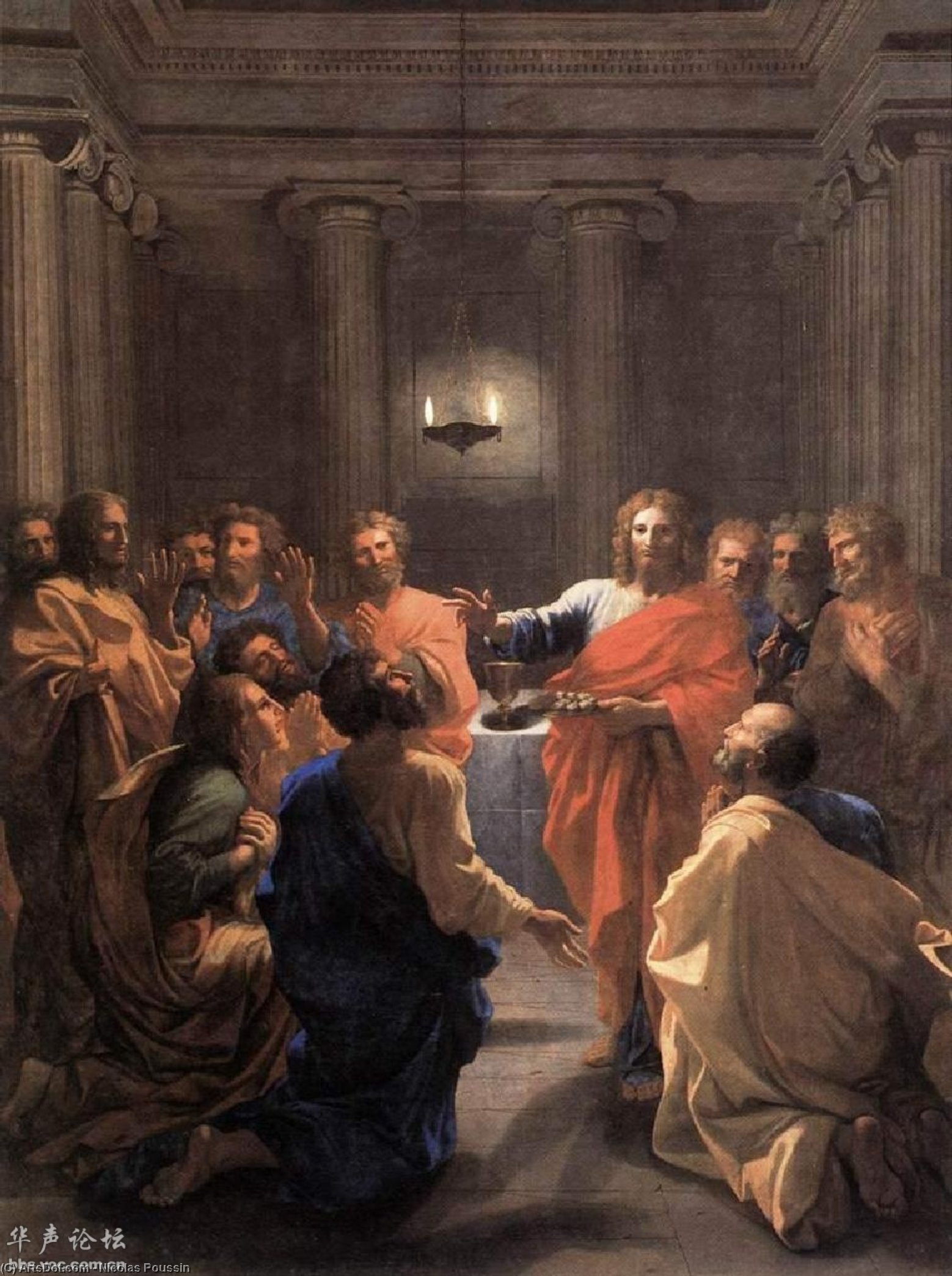 Nicolas Poussin - Instituția Euharistiei