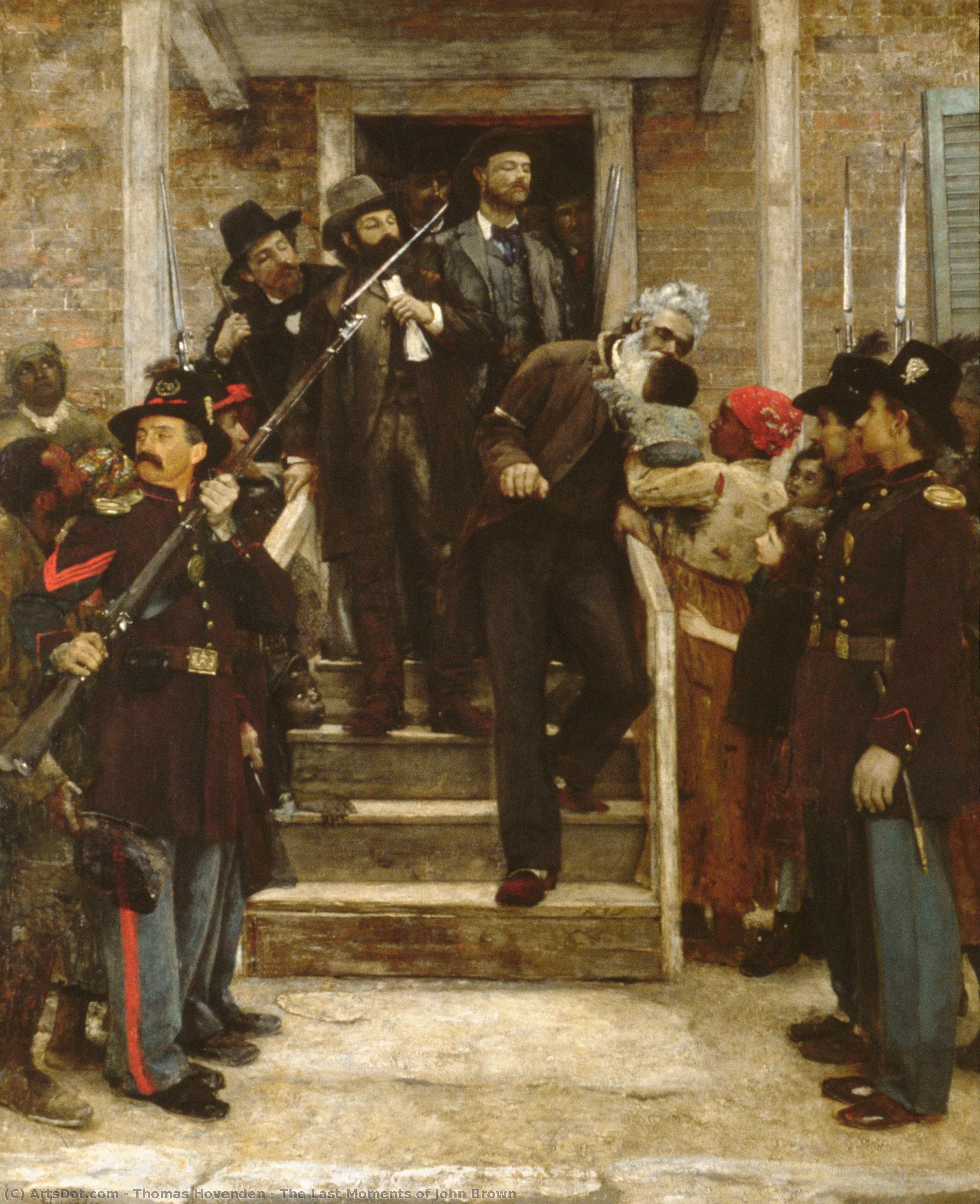 Die Letzten Augenblicke Von John Brown — Thomas Hovenden