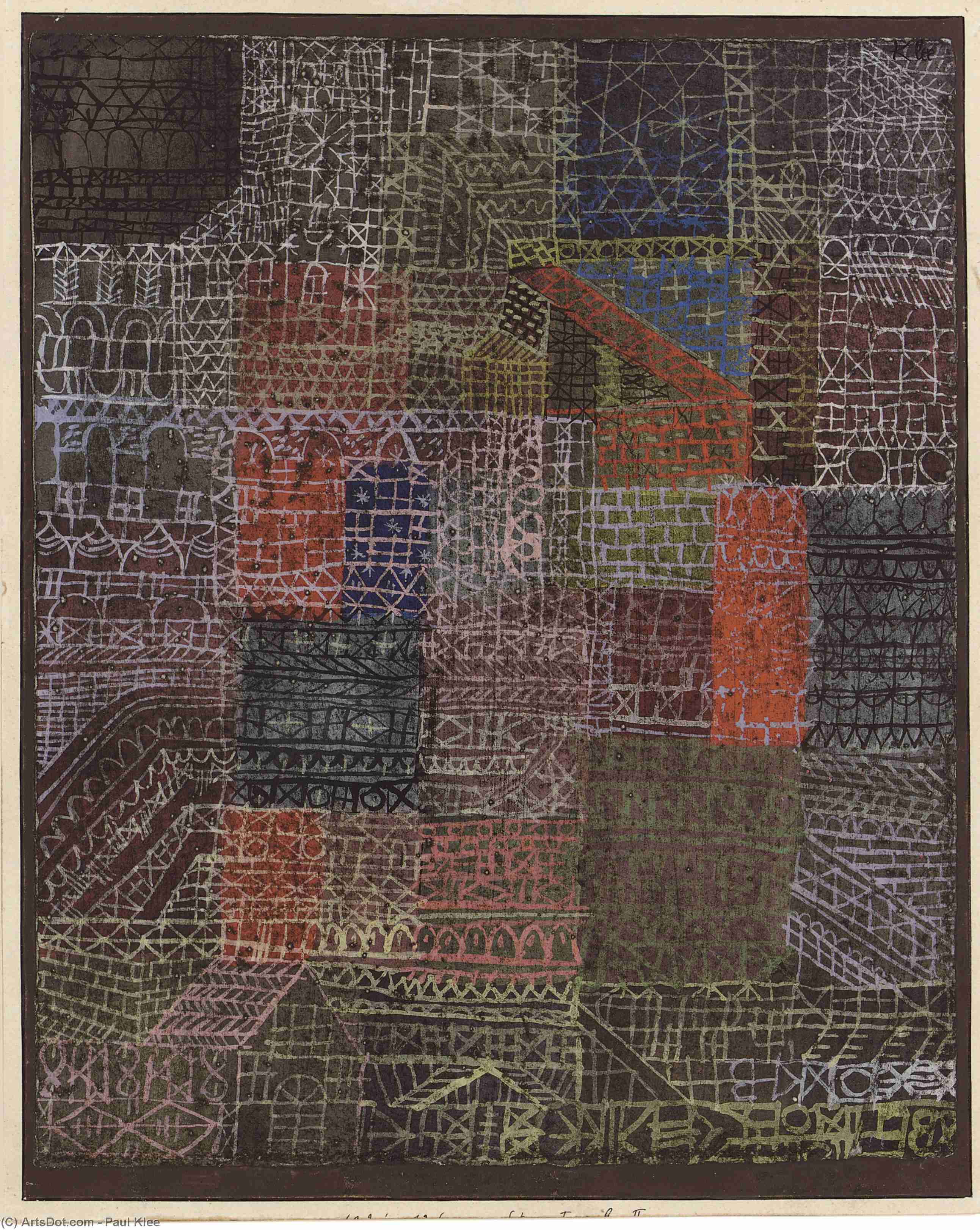 Estructural Ii — Paul Klee