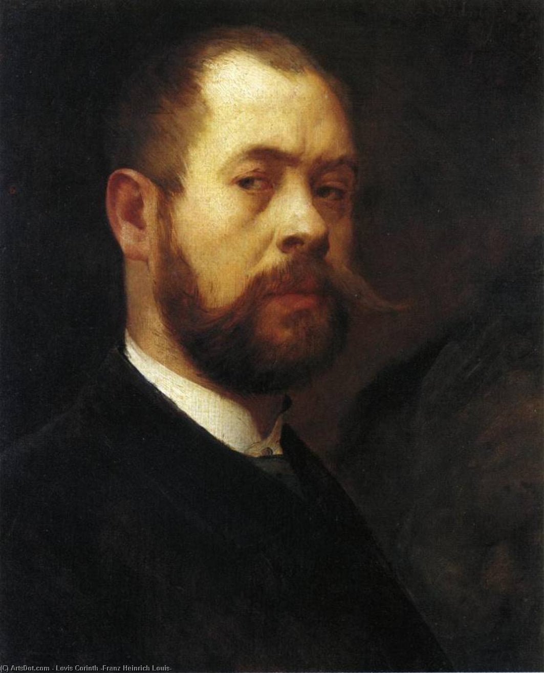 Self Portrait — Lovis Corinth