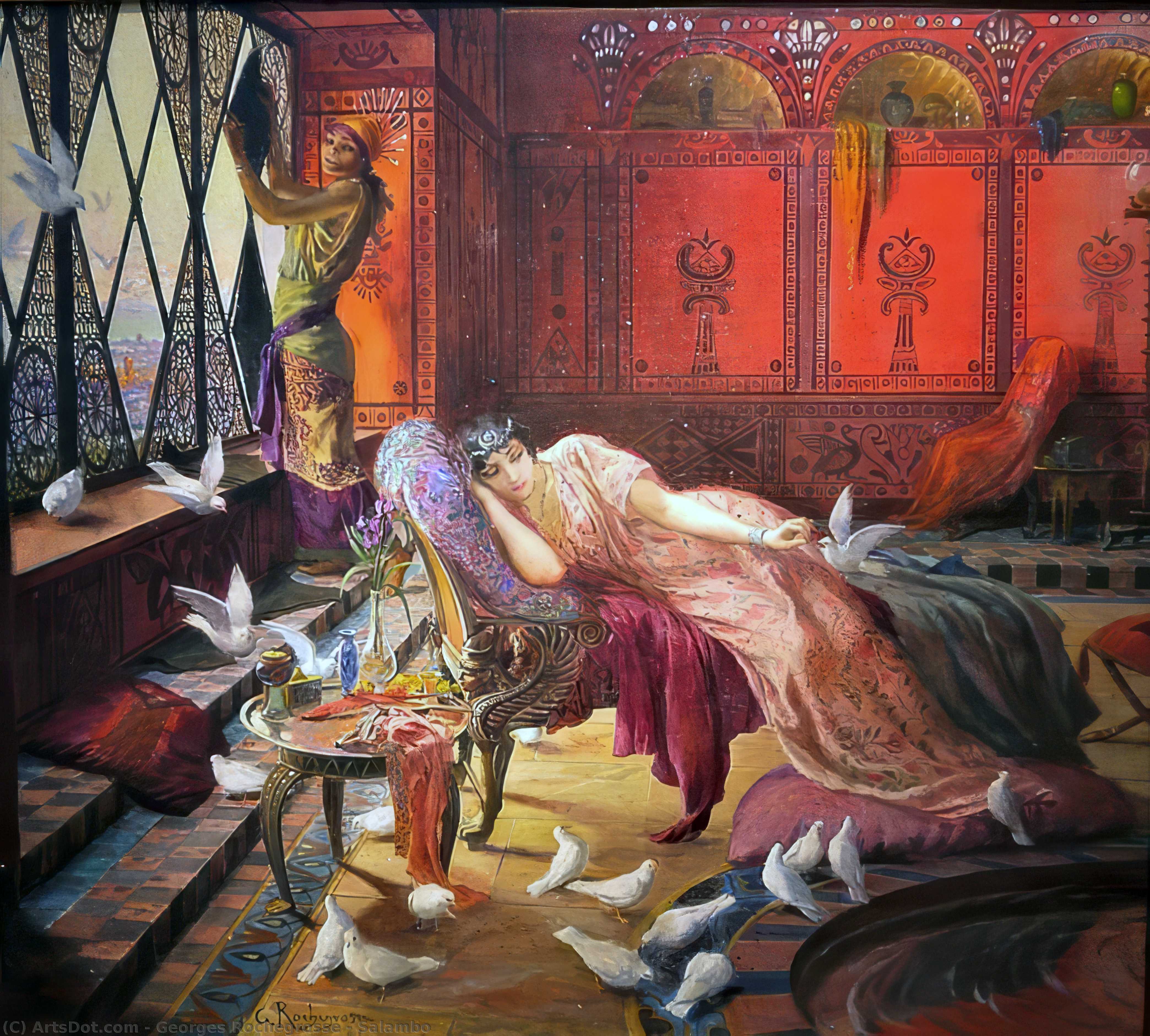 Salambo — Georges Antoine Rochegrosse
