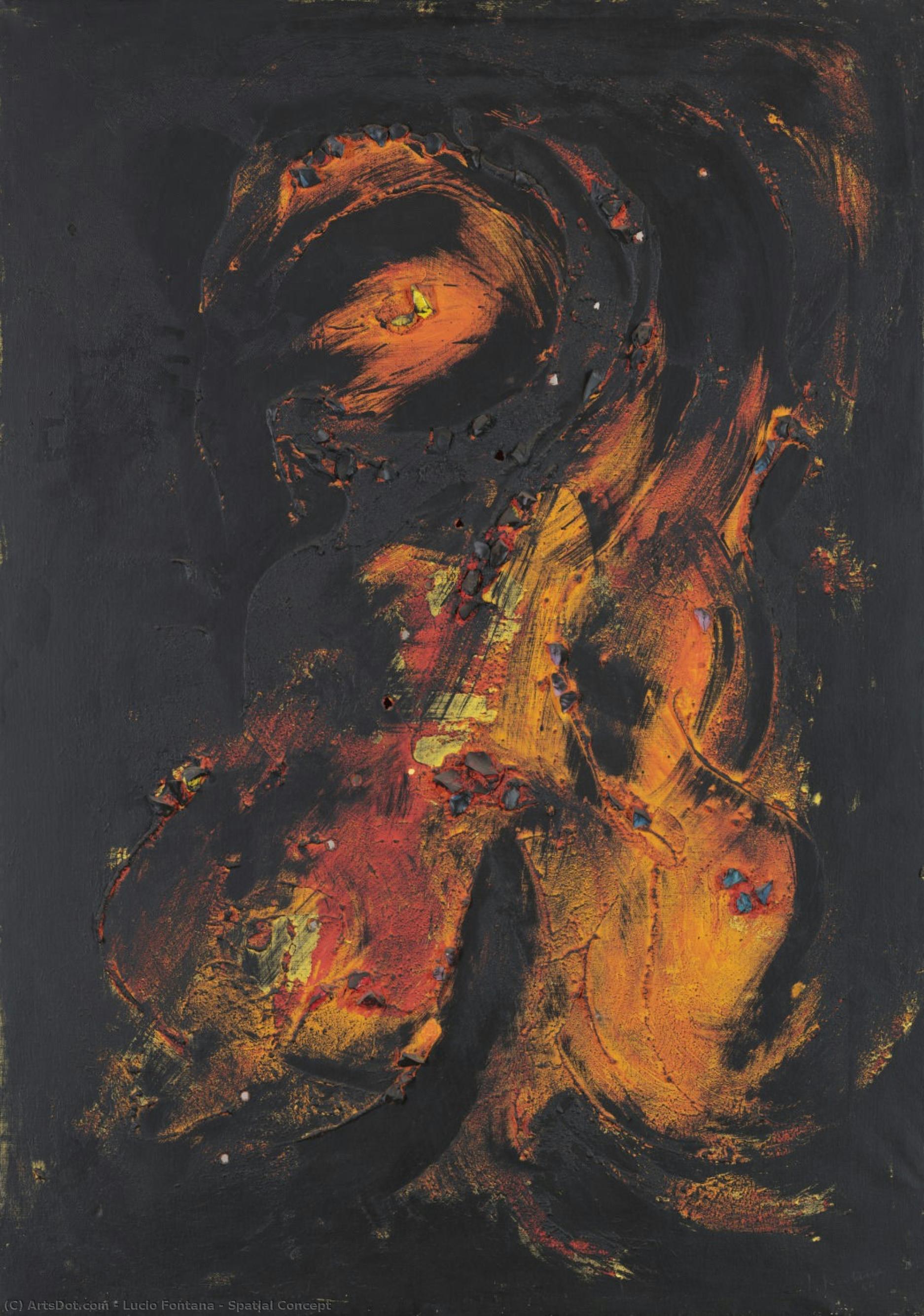 Concetto Spaziale — Lucio Fontana