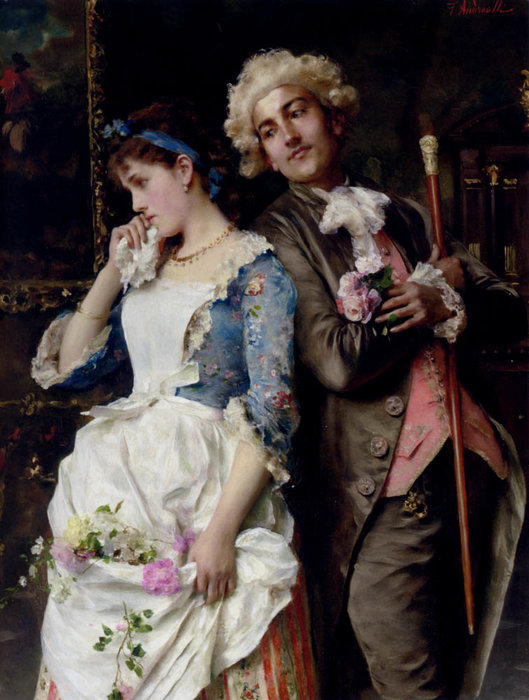 The Persistent Suitor — Federigo Andreotti