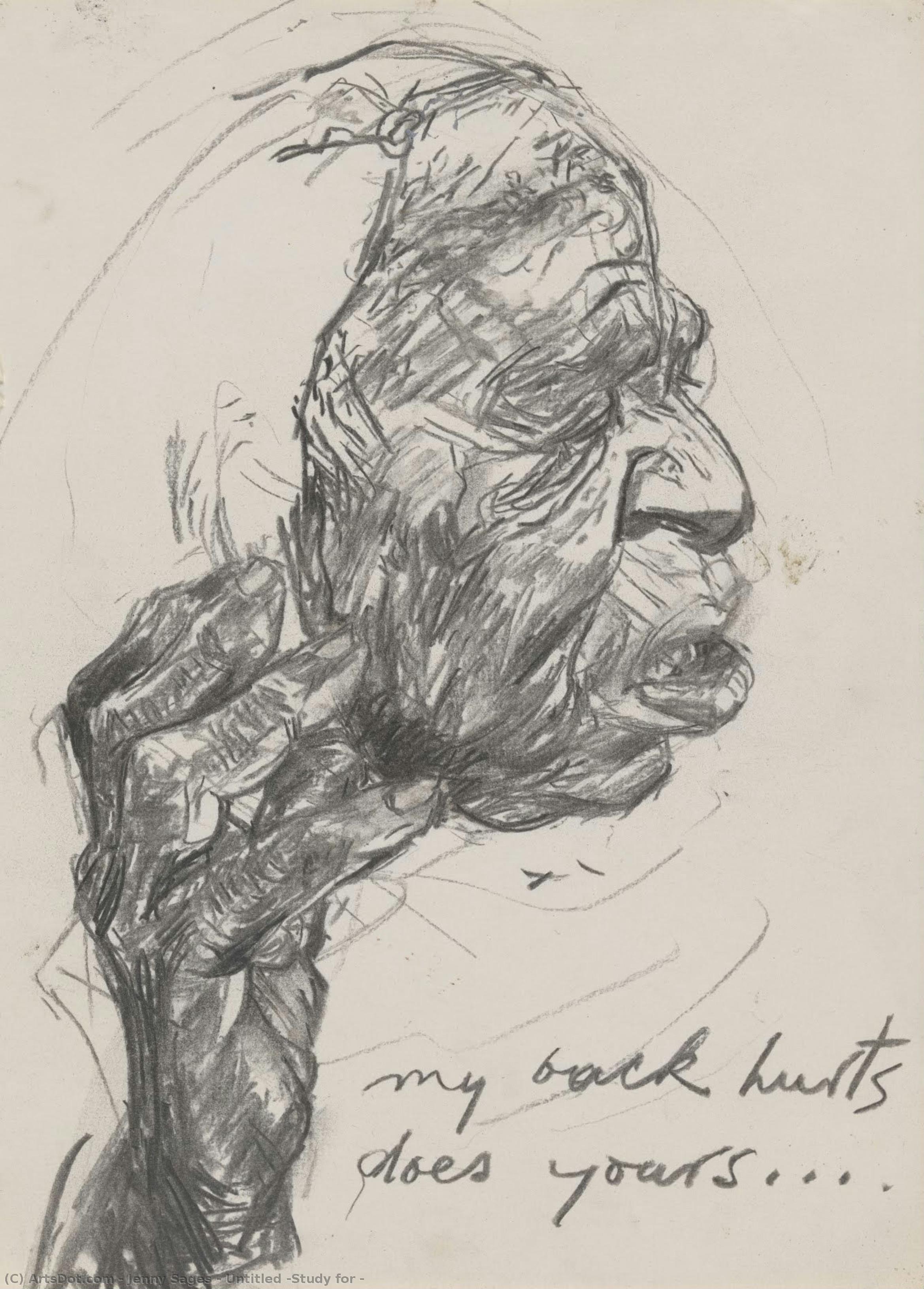 Jenny Sages - Untitled (Study for 