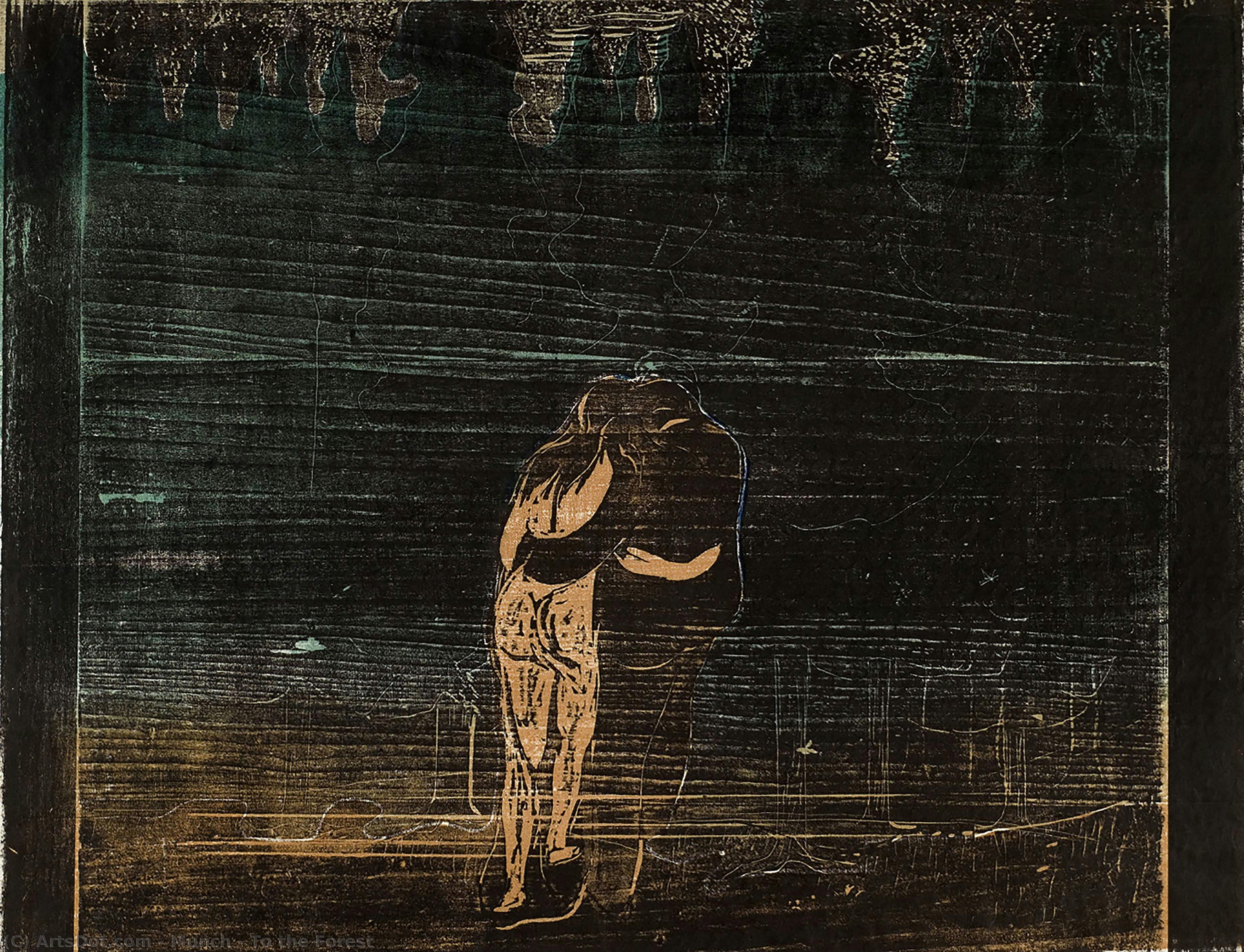 Edvard Munch - To the Forest
