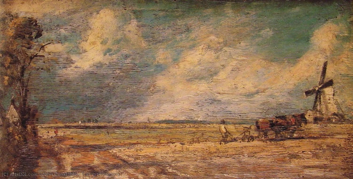 John Constable - Spring Ploughing