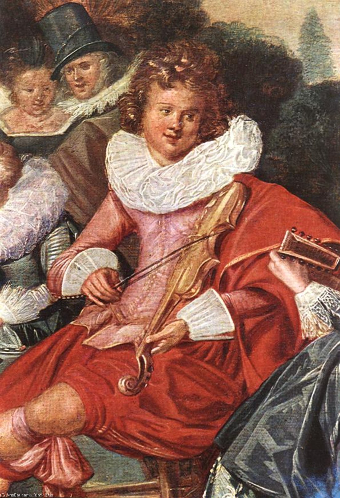 Glædelig Fest Udendørs — Dirck Hals
