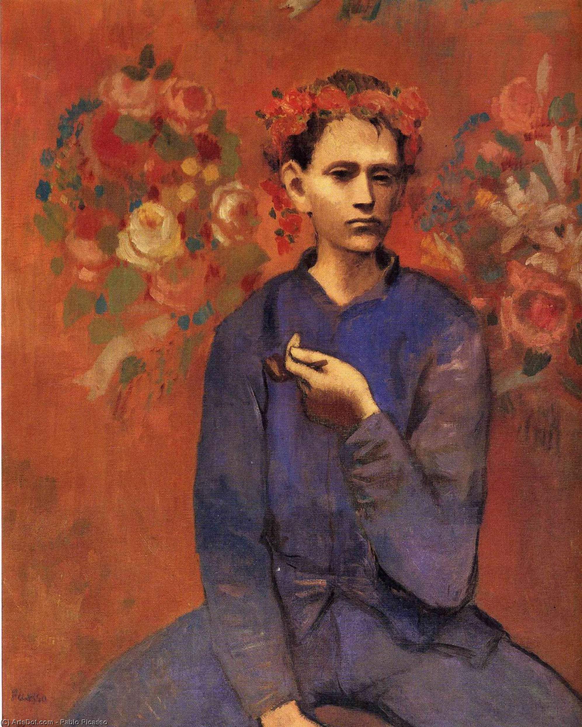 Pablo Picasso - Chlapec s pipa