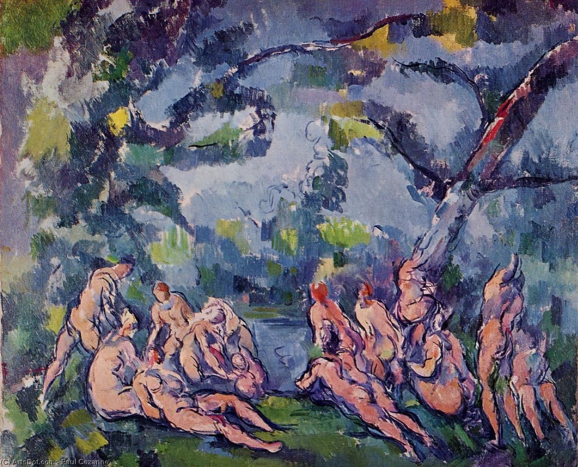 The Bathers — Paul Cézanne