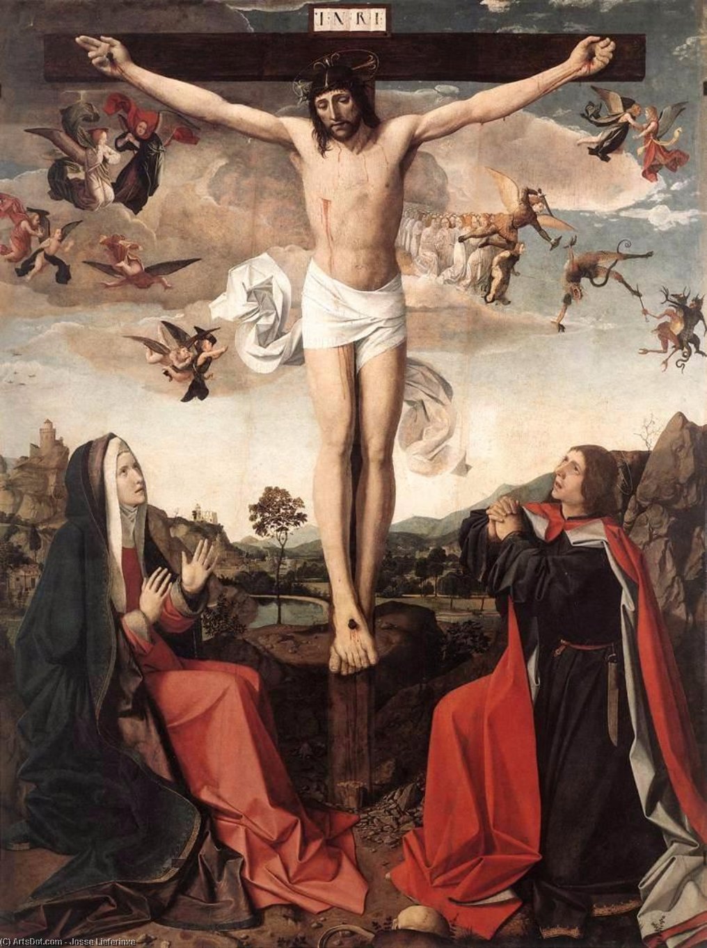 Josse Lieferinxe - Crucifixion
