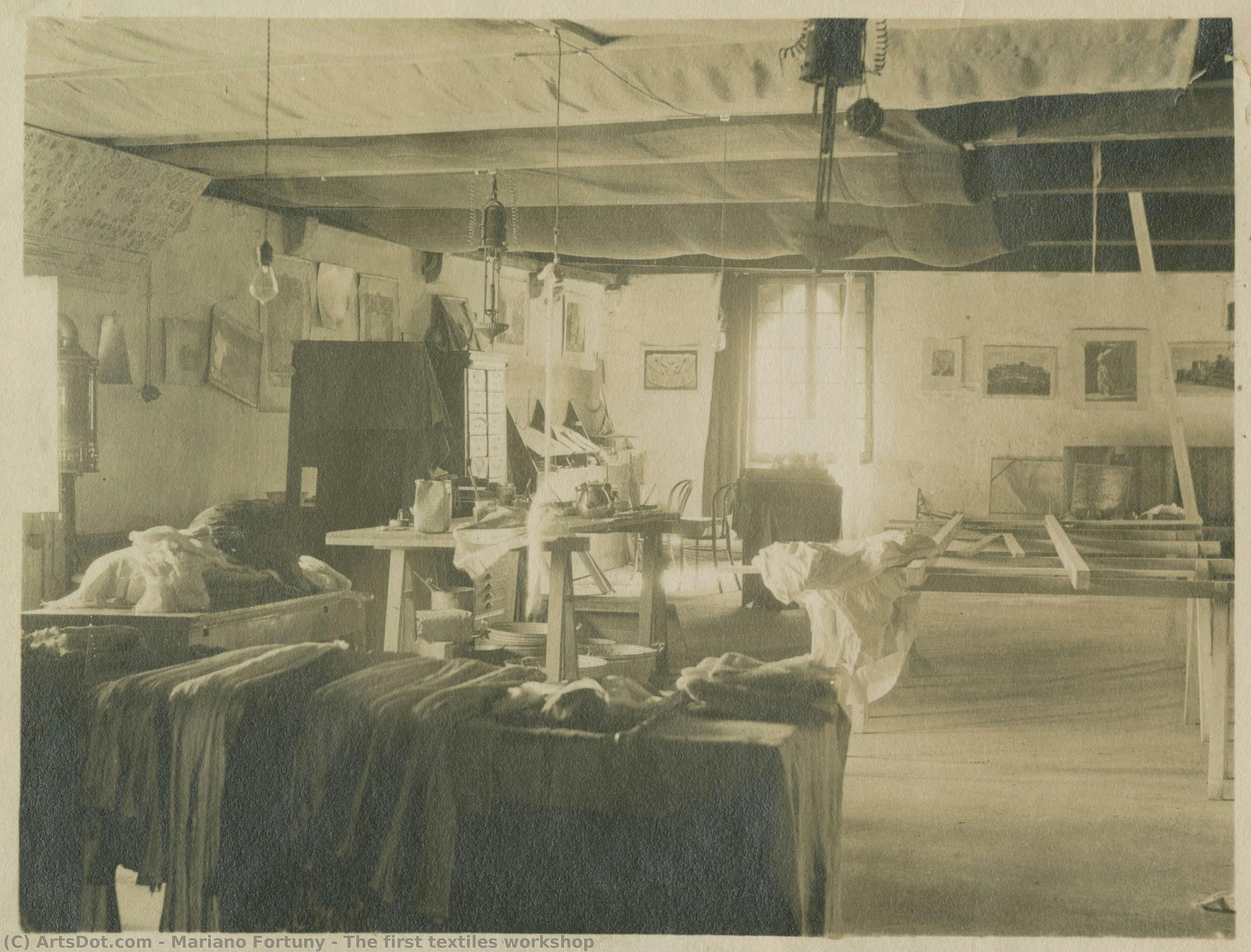 Mariano Fortuny - The first textiles workshop