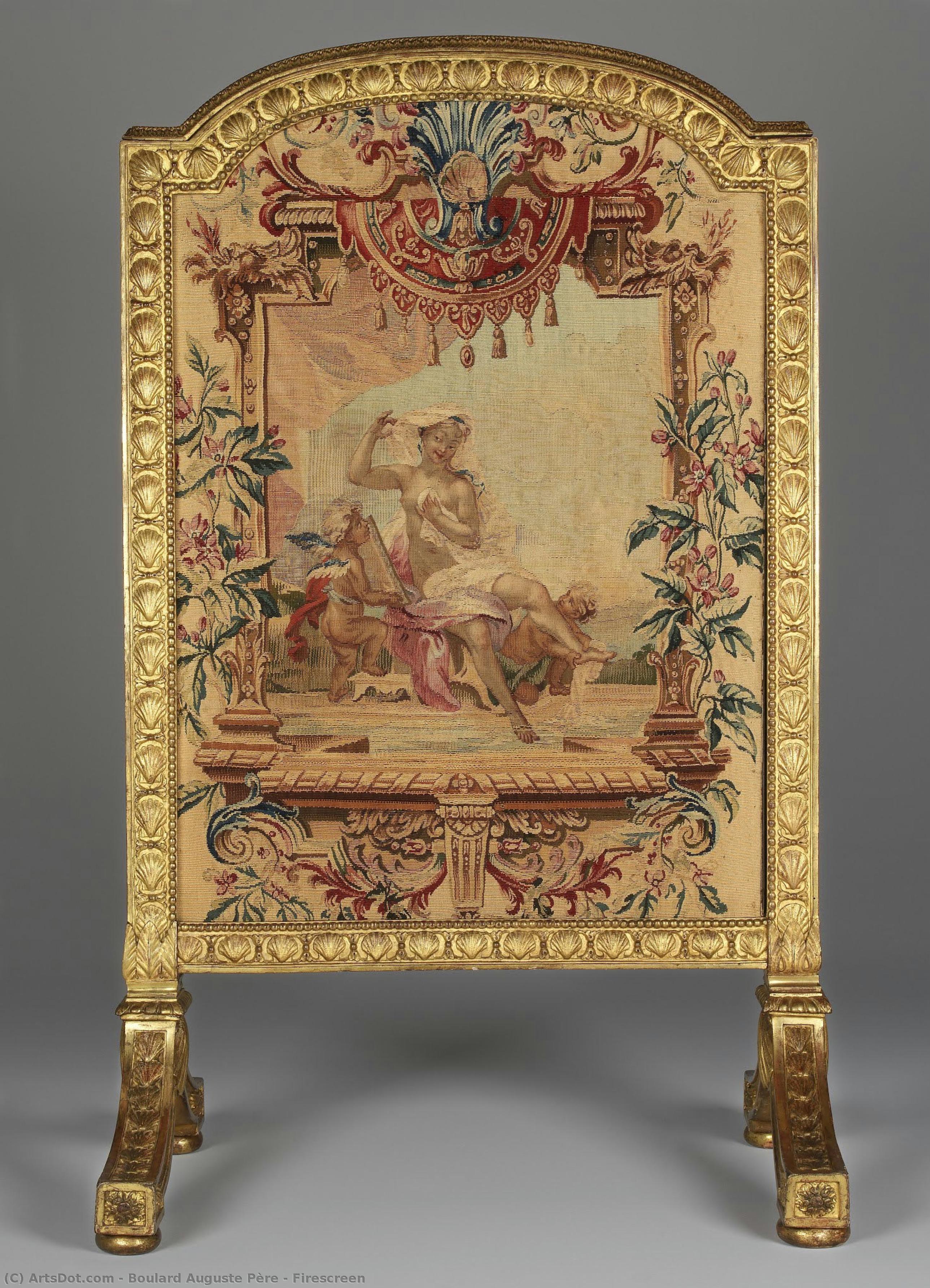 Firescreen — Boulard Auguste Père