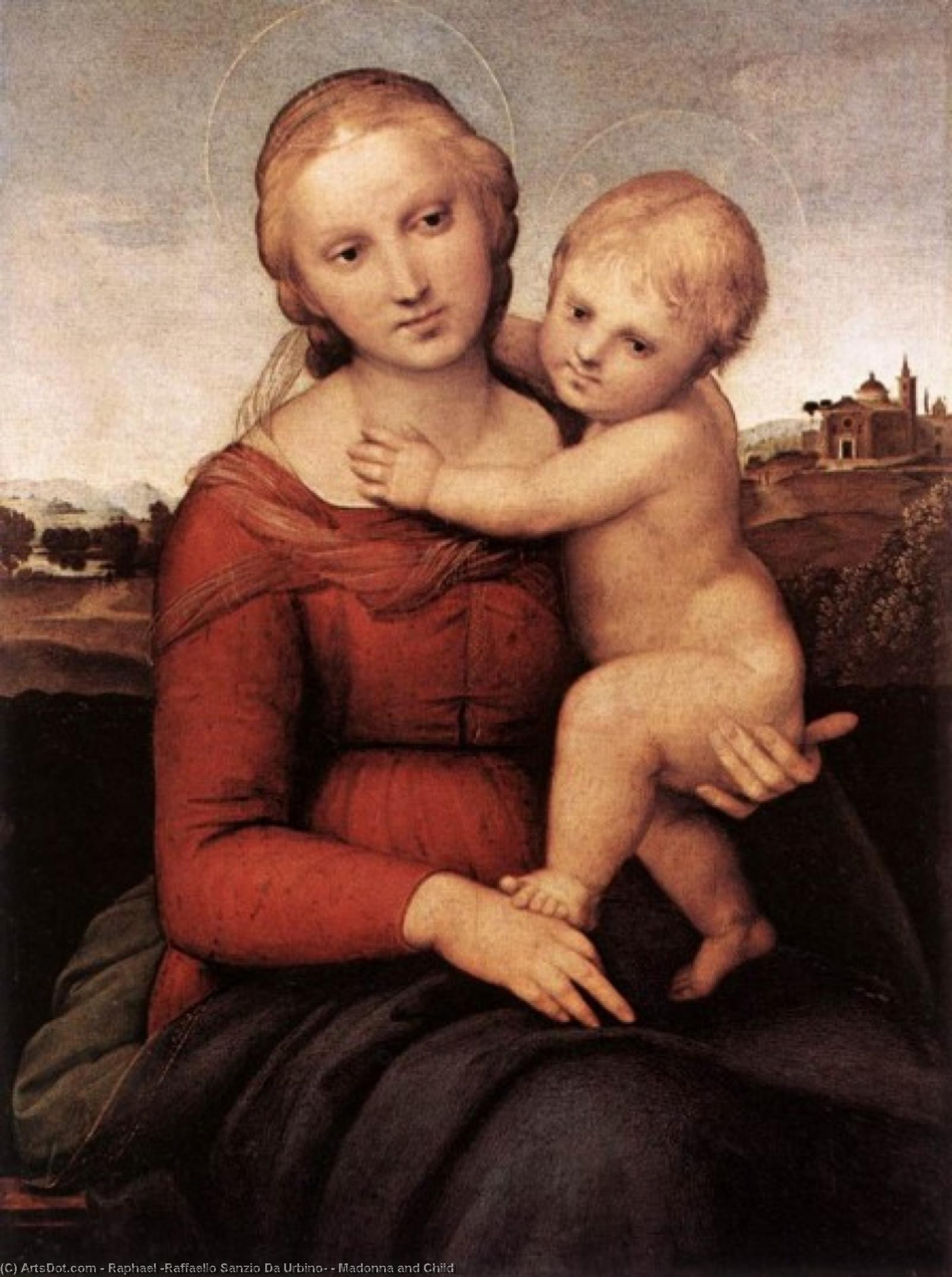 Maria Og Barnet — Rafael