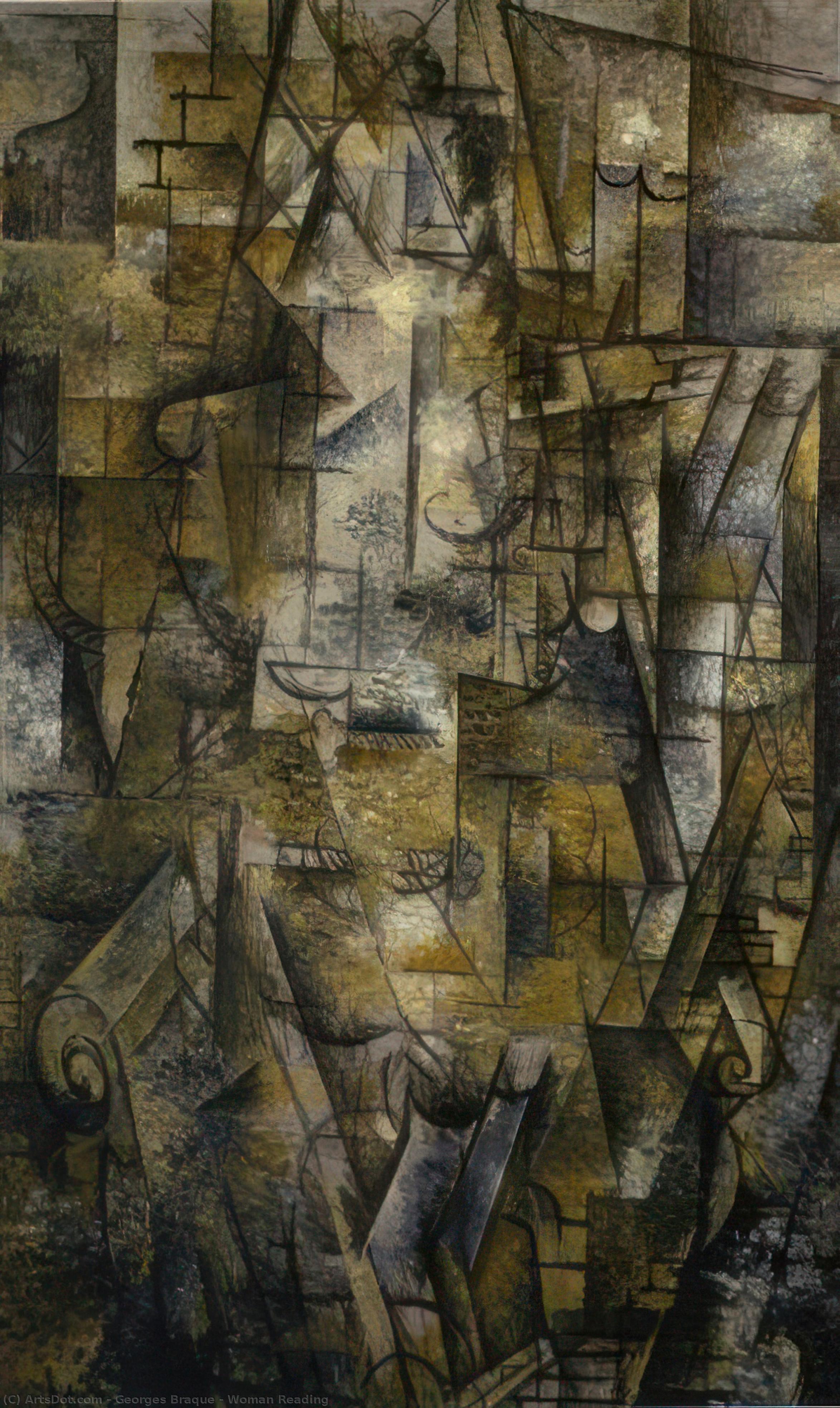Mujer Leyendo — Georges Braque