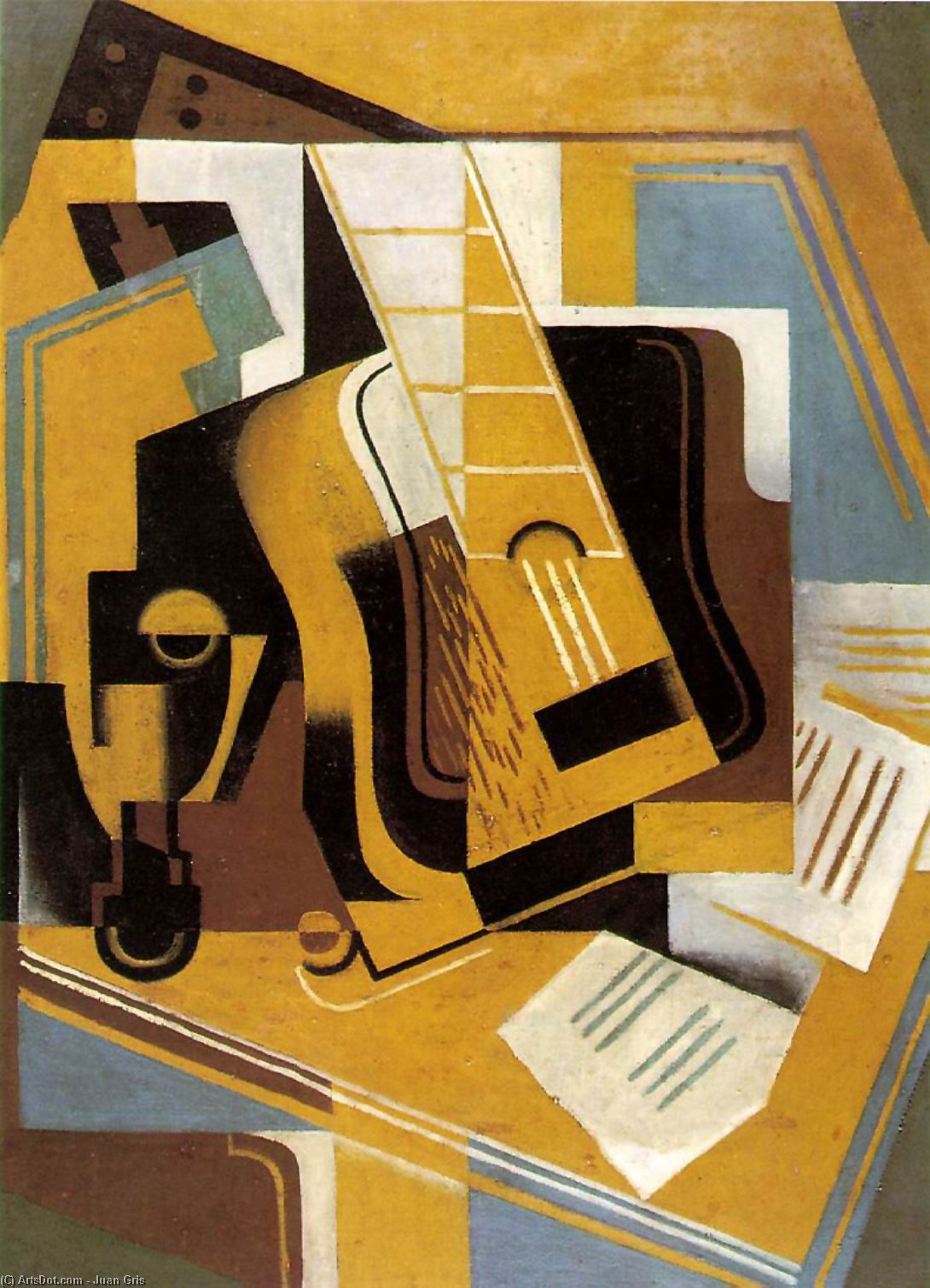 La Chitarra - - — Juan Gris