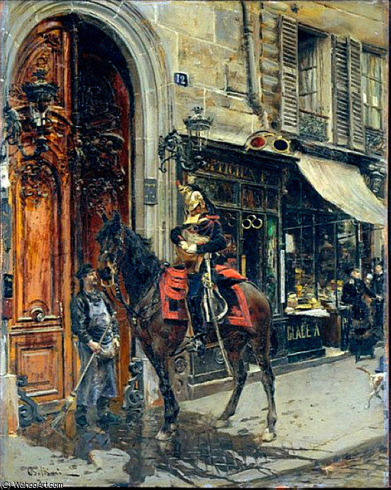 The Dispatch Bearer — Giovanni Boldini