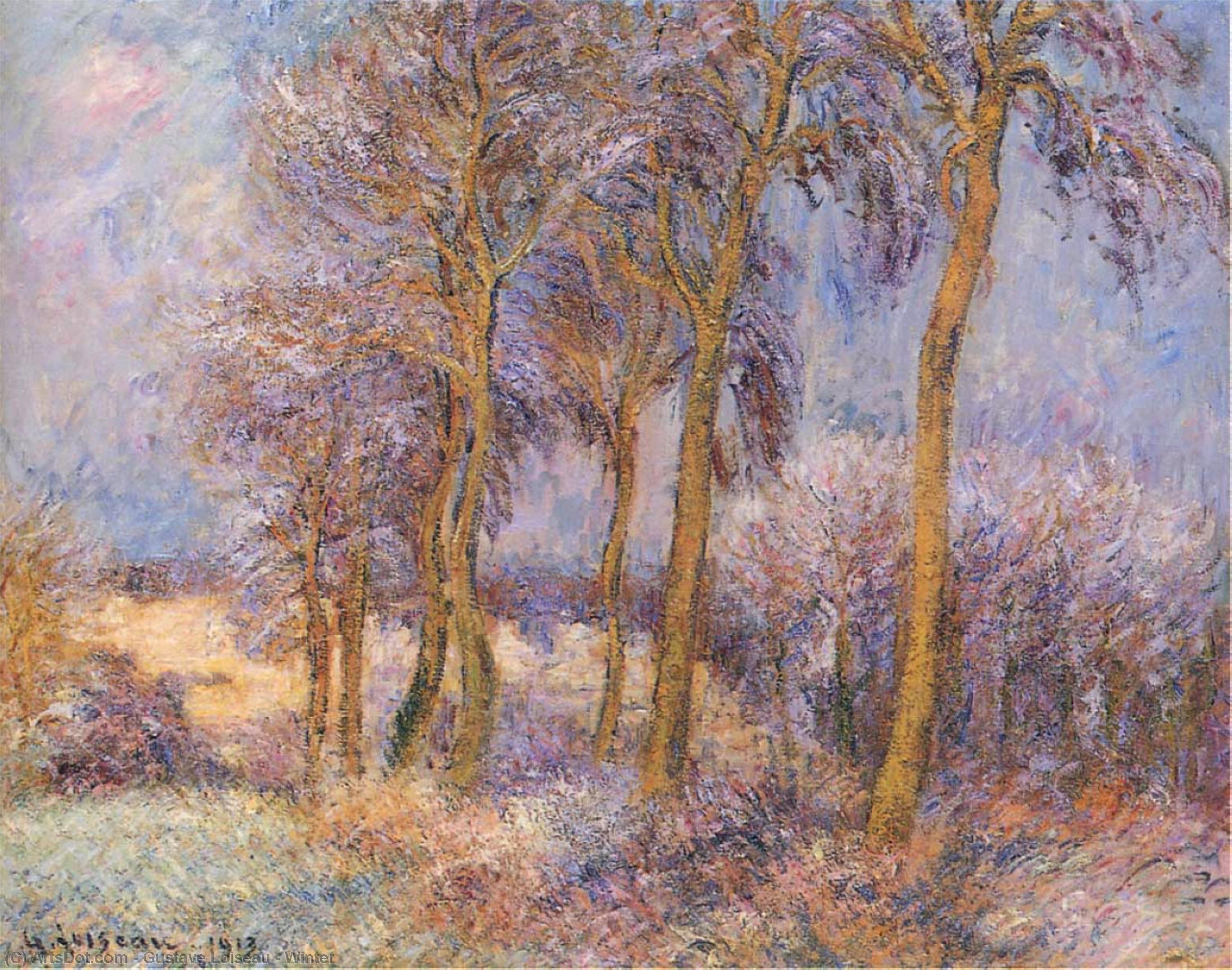 Gustave Loiseau - Winter