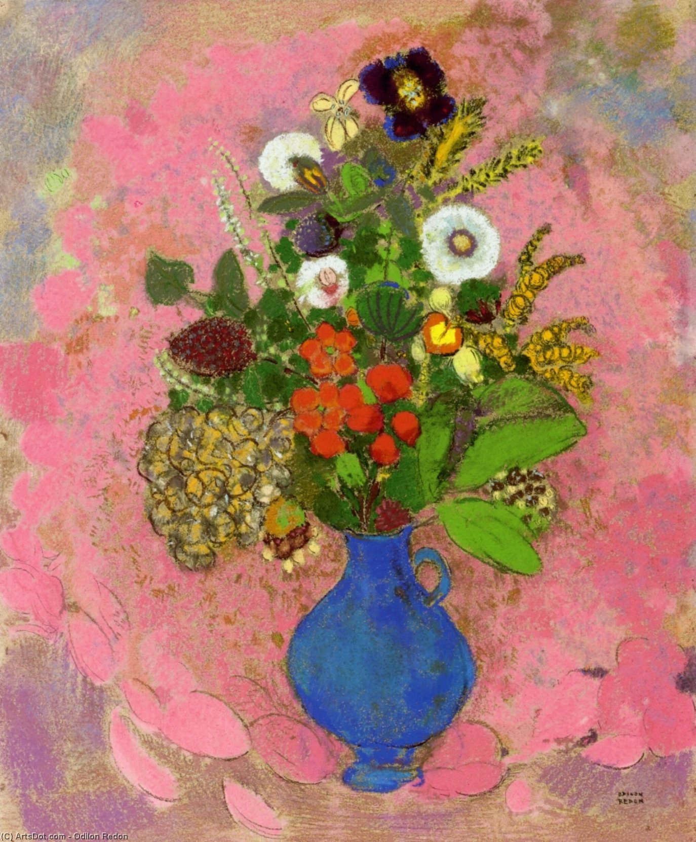 Flowers — Odilon Redon