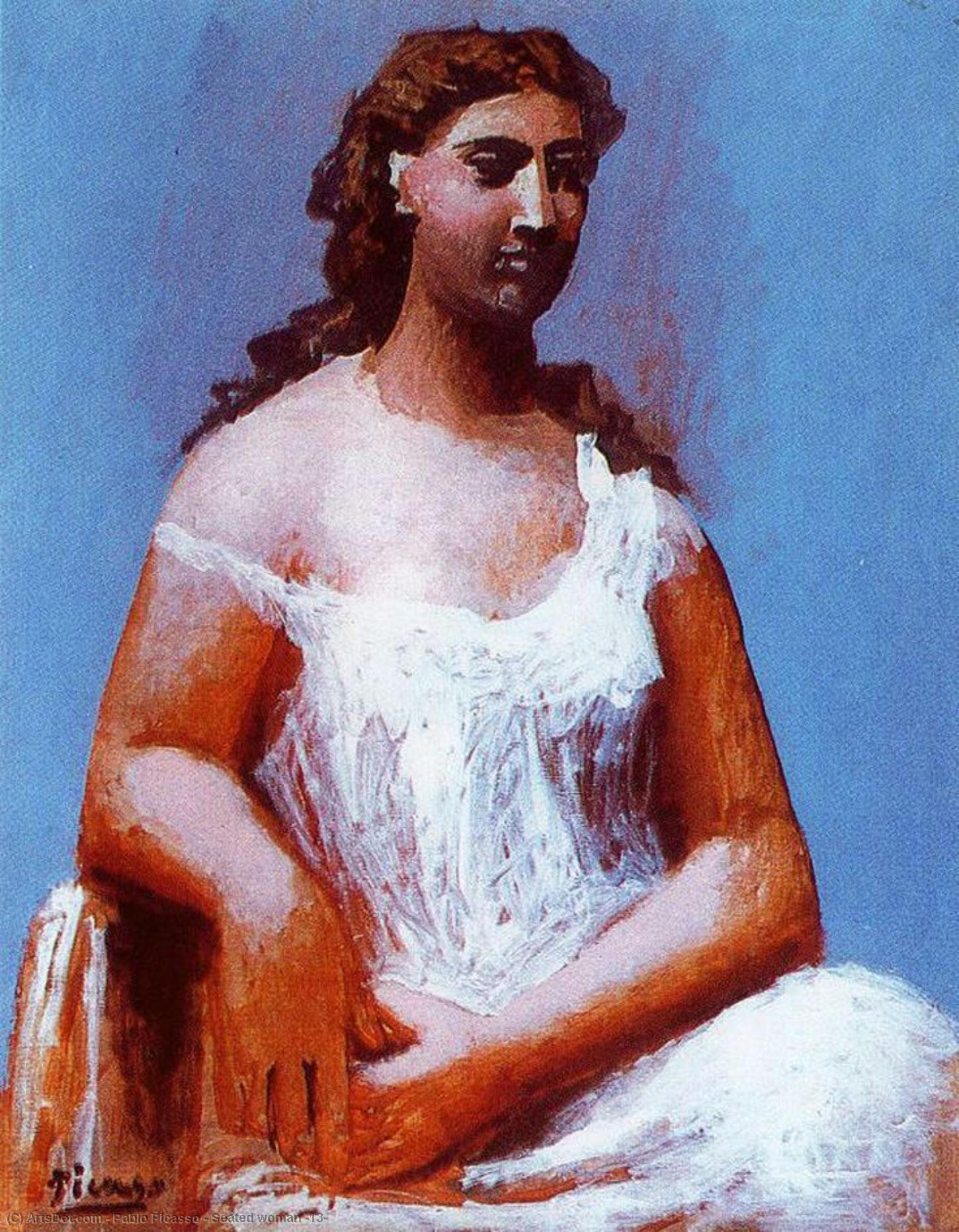 Седећа Жена (13) — Пабло Пикасо