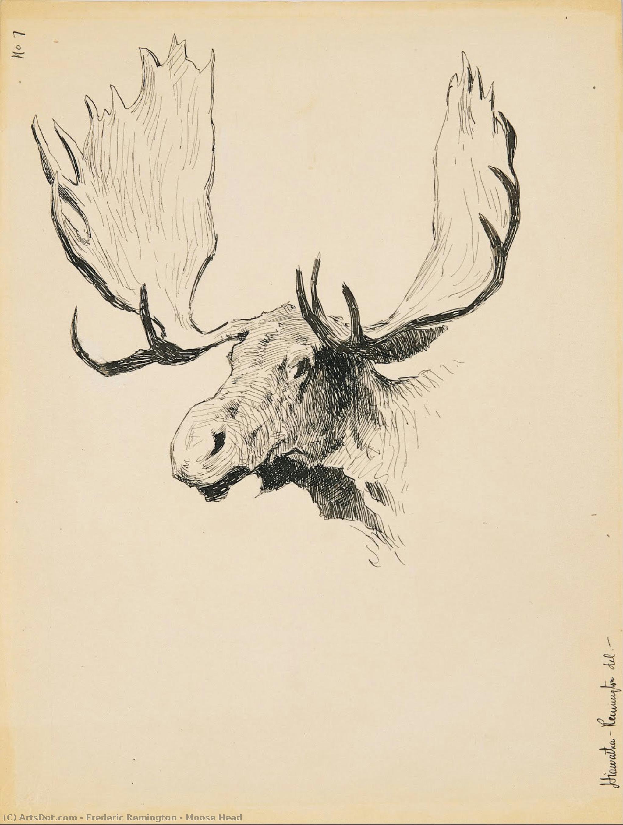 Elchkopf — Frederic Remington