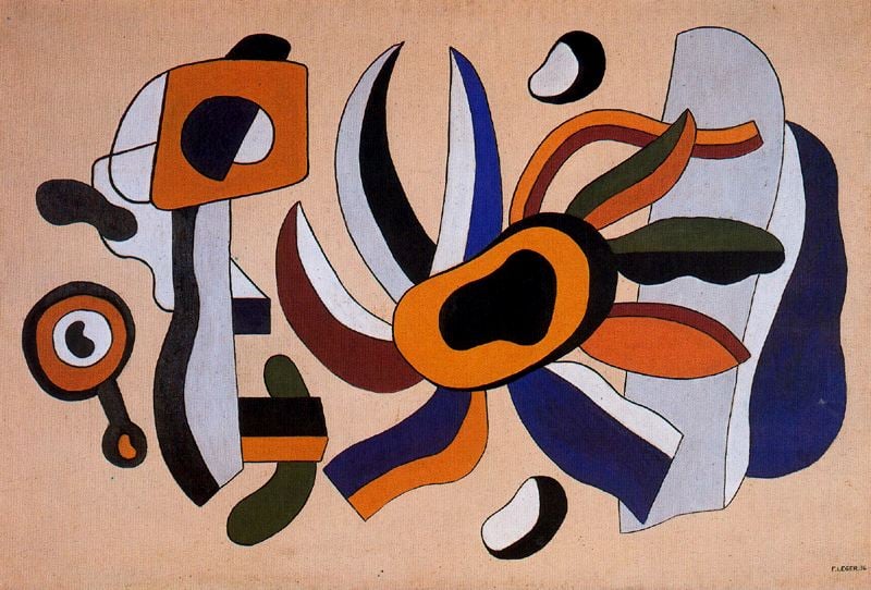 La Fleur Polychrome — Fernand Léger