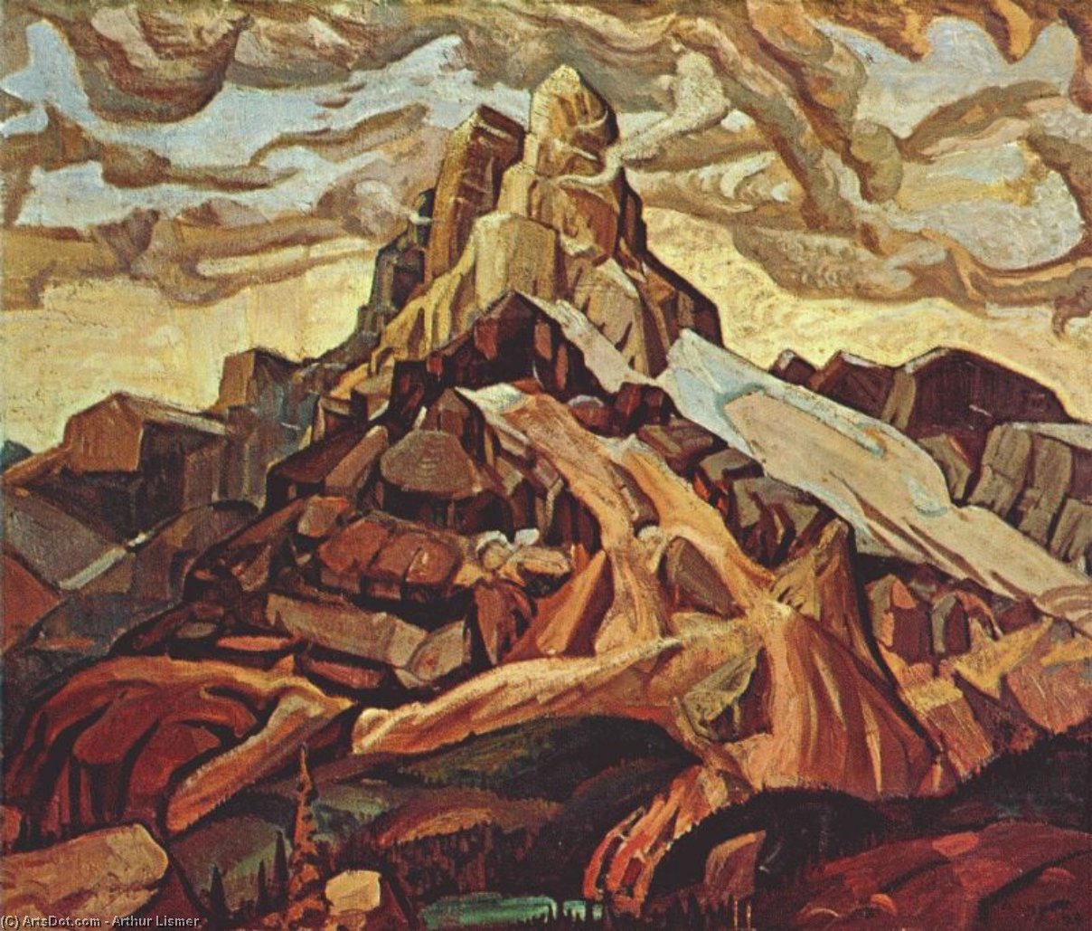 Cathedral Mountain — Артур Лисмер