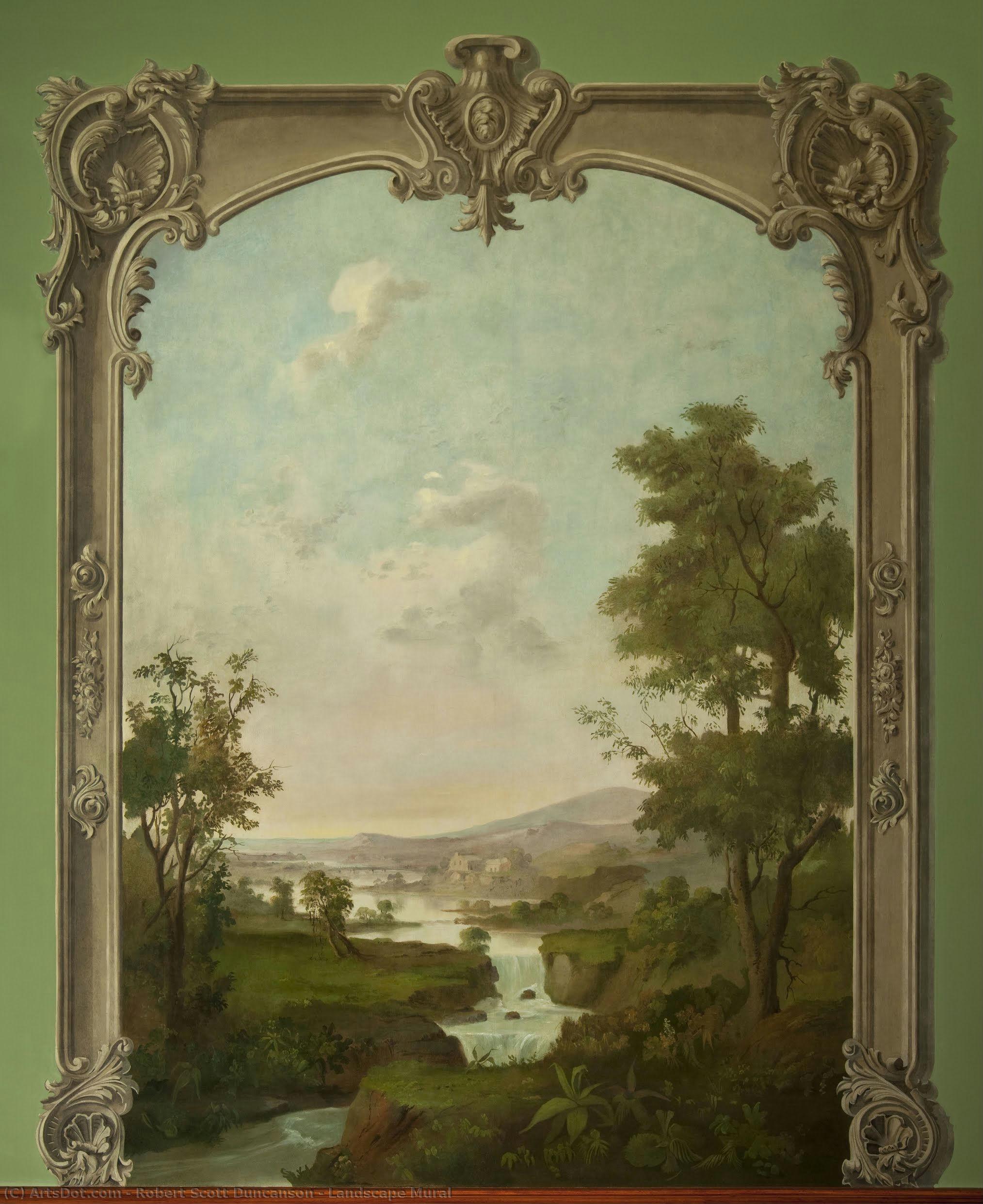 Robertas Seldonas Duncansonas - Landscape Mural