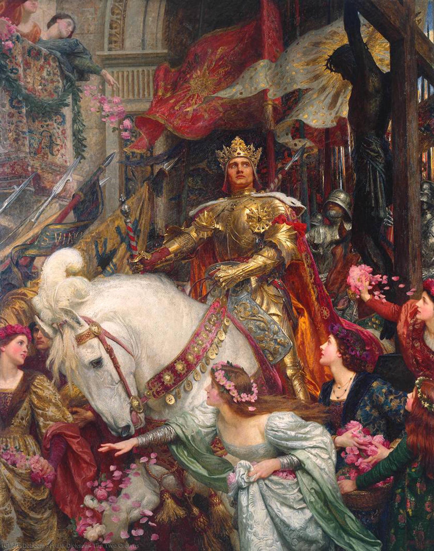 Frank Dicksee - The Two Crowns
