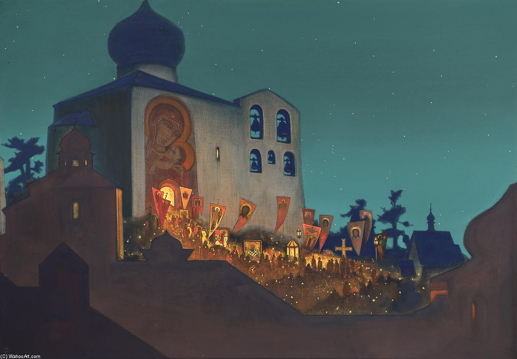 Nikolai Konstantinowitsch Roerich - Russian Easter