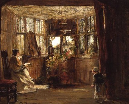 The Interruption — Robert Alexander Hillingford
