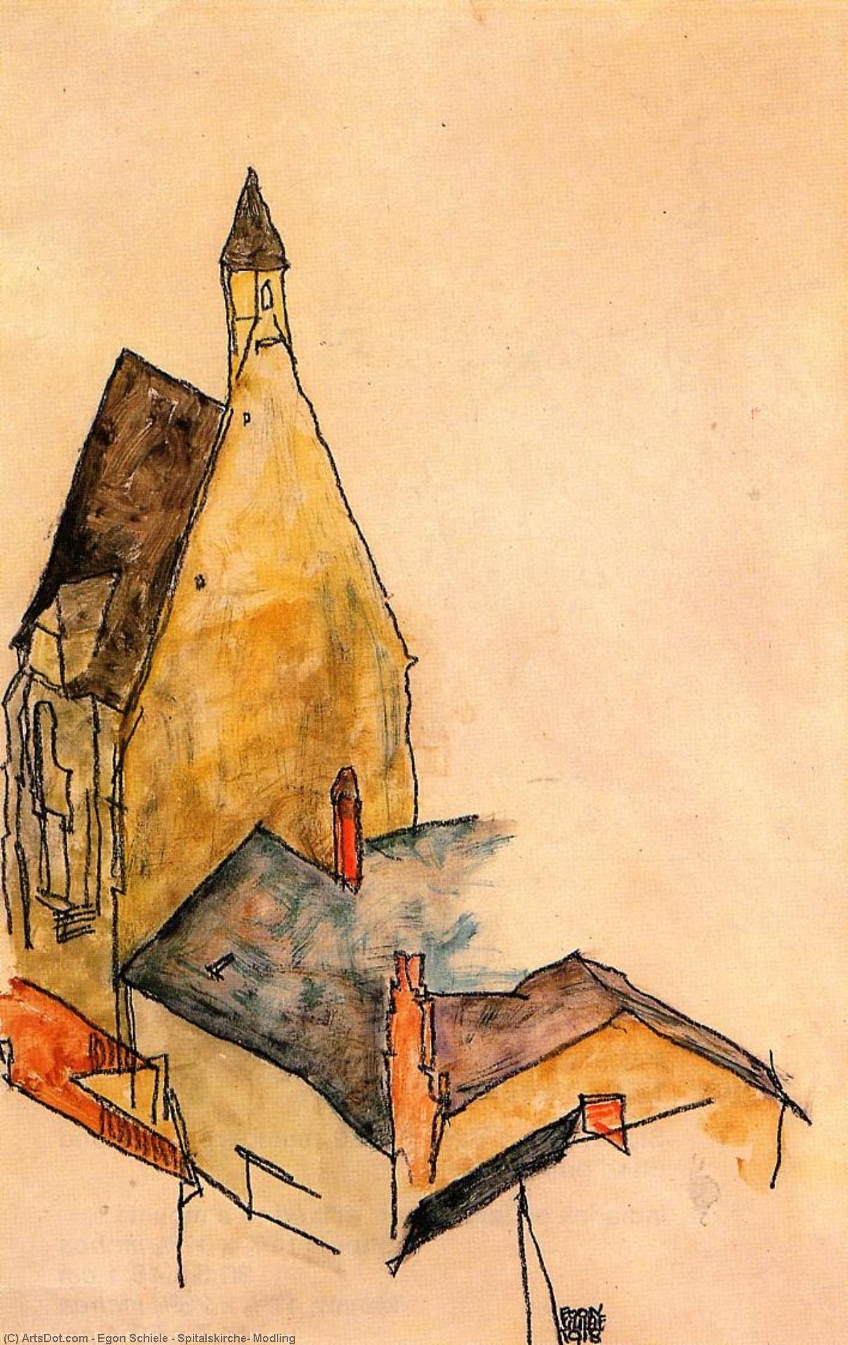 Spitalskirche, Modling — Egon Schiele