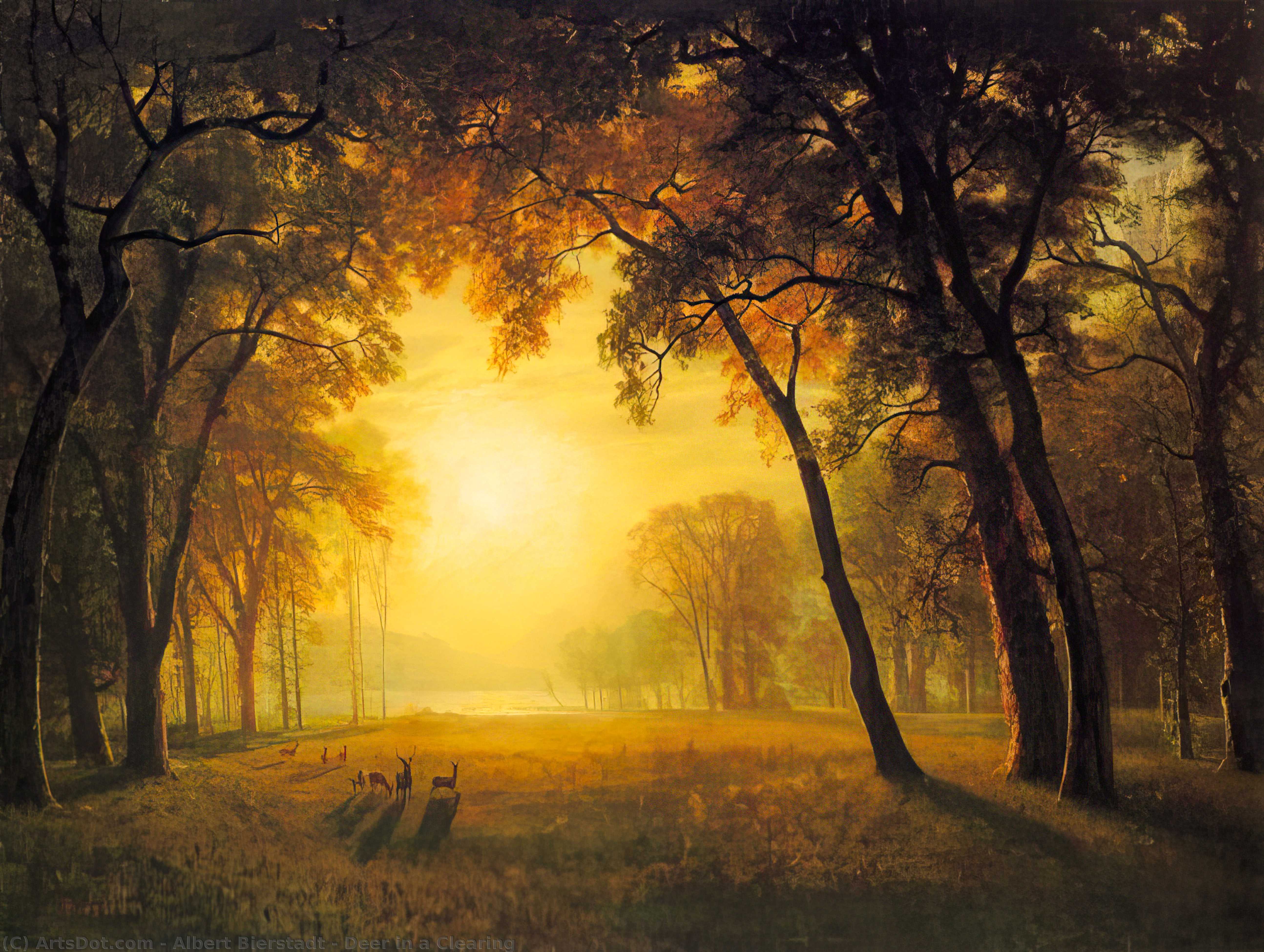 Ježoby V Lúke — Albert Bierstadt