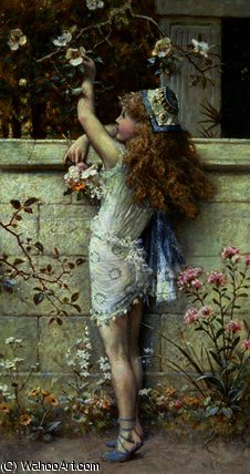 Gathering Flowers — William Stephen Coleman