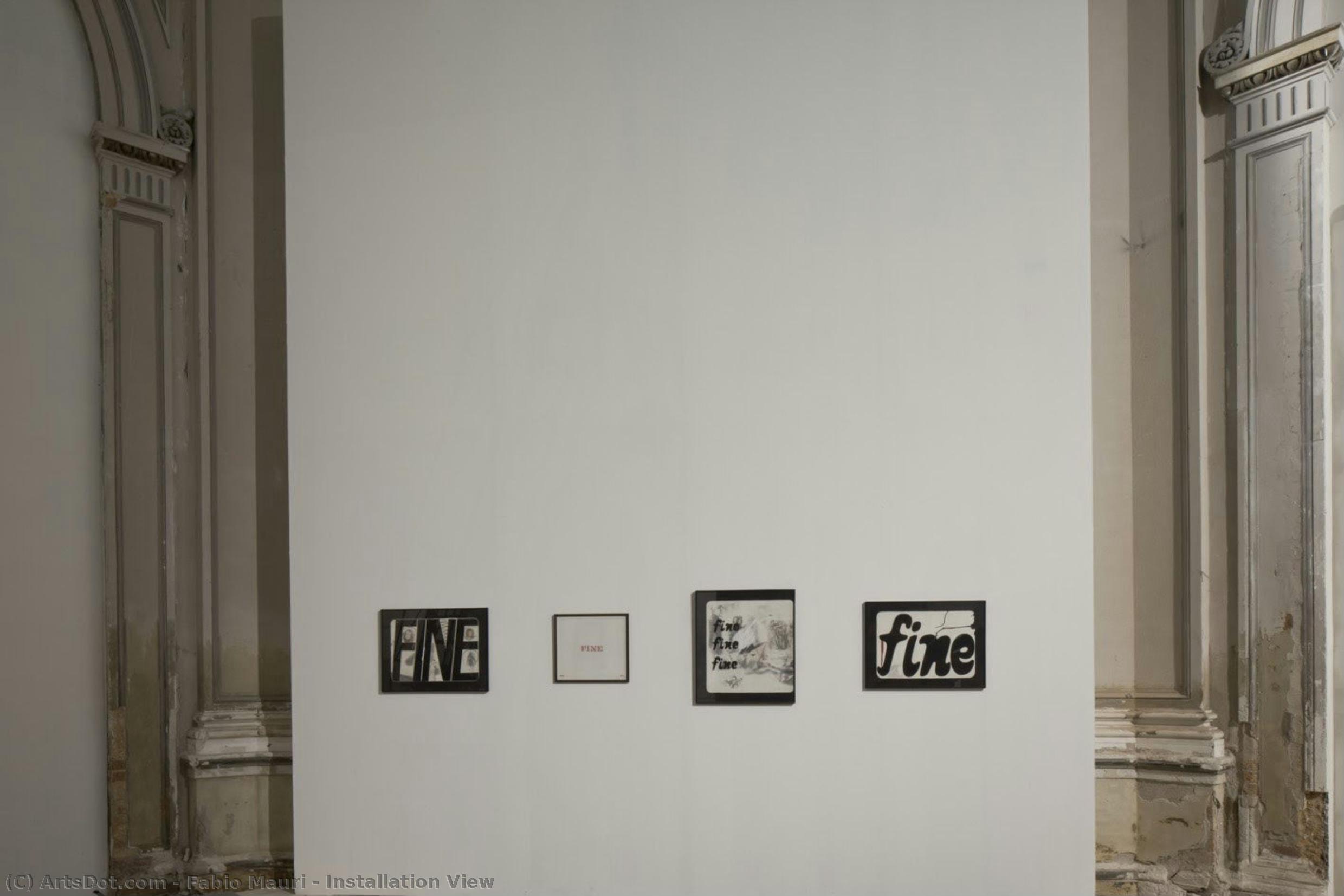 Installation View — Fabio Mauri