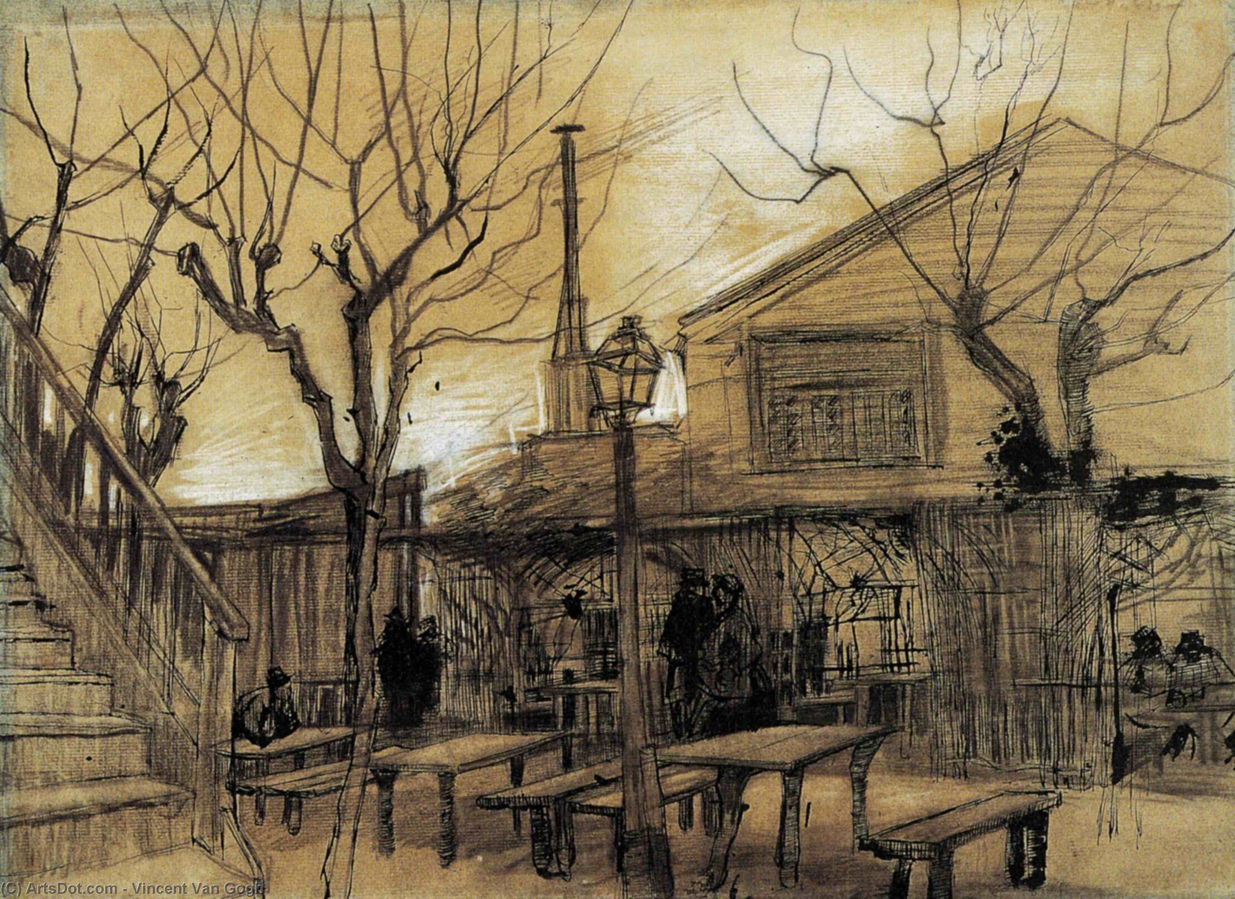 vincent willem van gogh - Guinguette