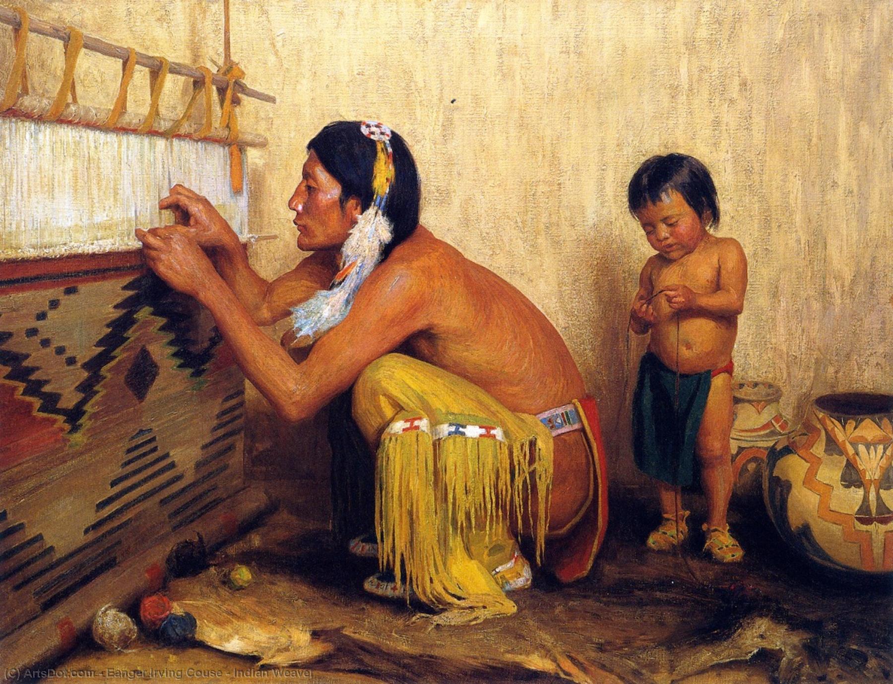 Eanger Irving Couse - Indian Weaver