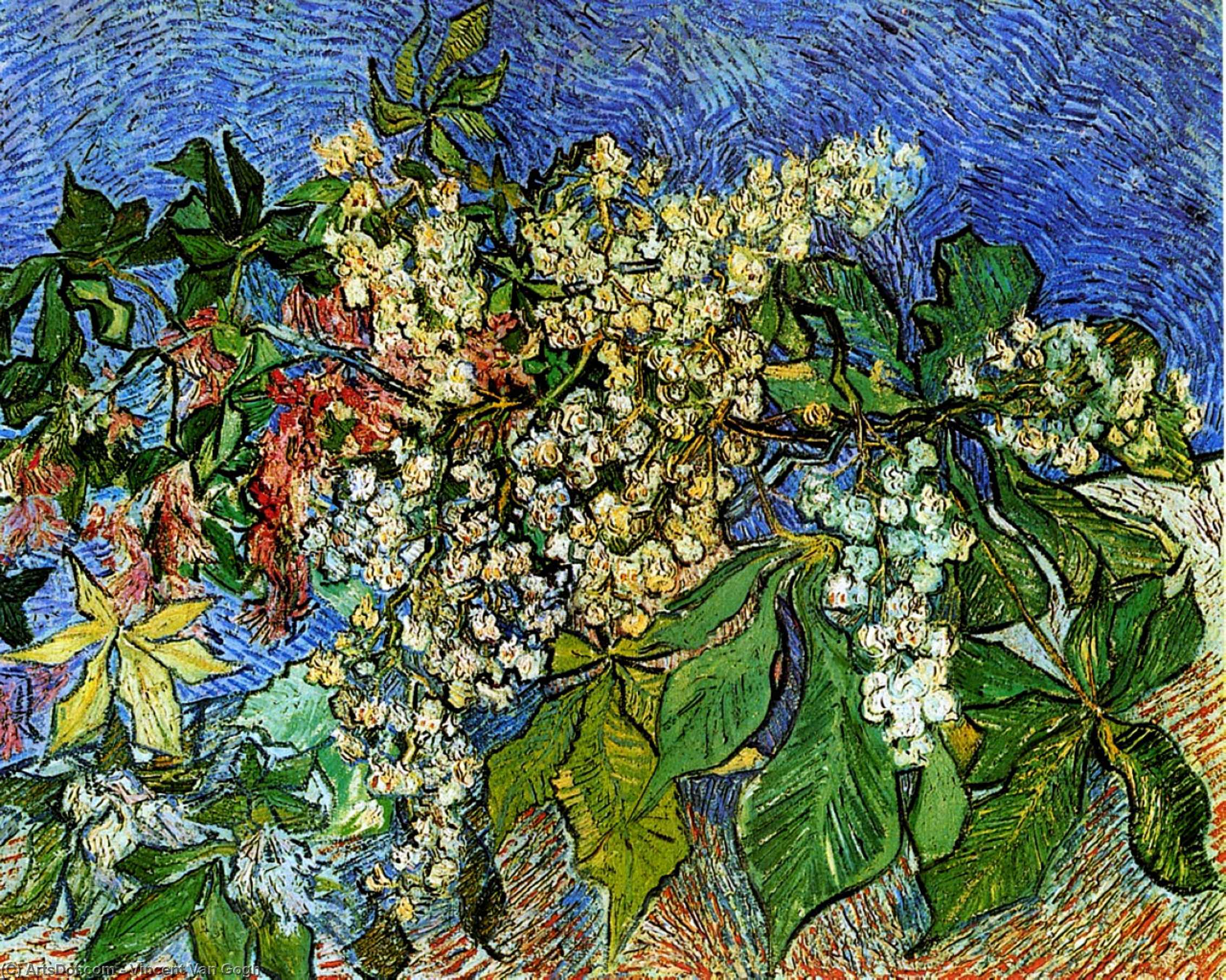 Blossoming Chestnut Branches — Vincent Willem Van Gogh