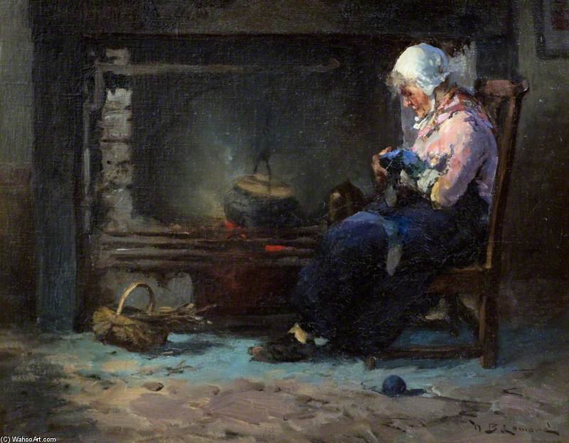 william bradley lamond - Woman Mending