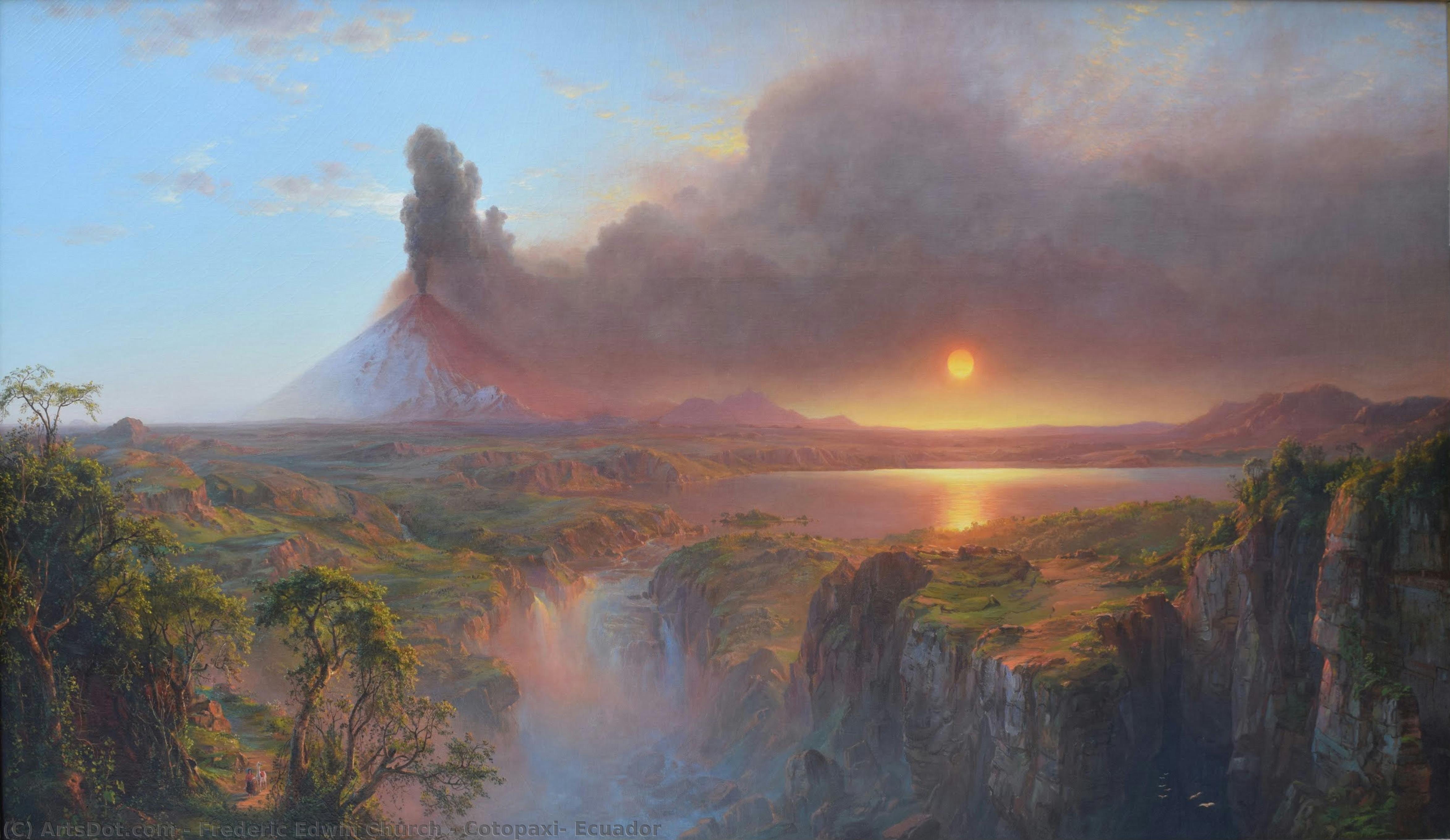 Frederic Edwin Church - Cotopaxi, Équateur