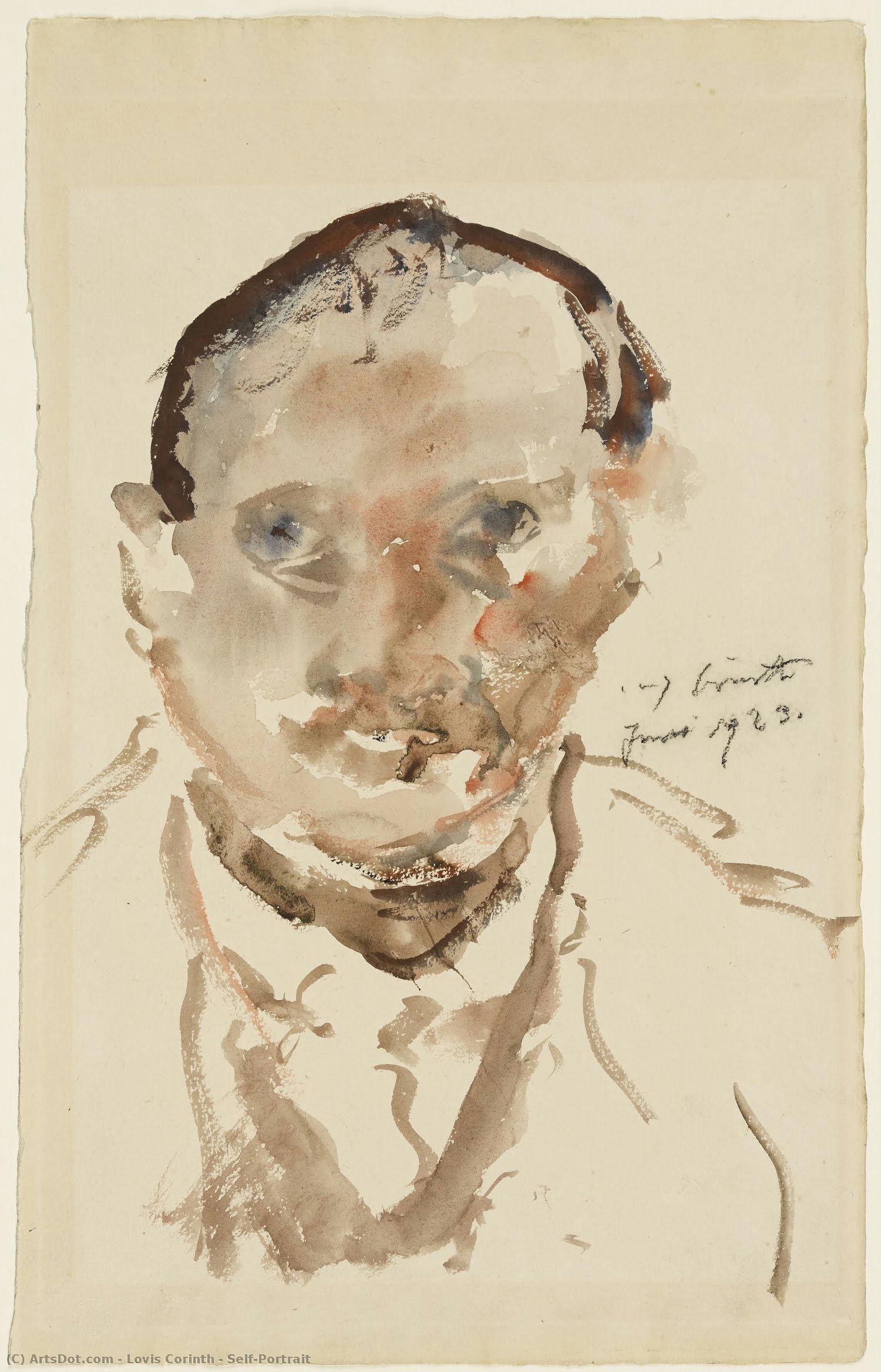 Self-portrait — Lovis Corinth