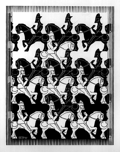 Maurits Cornelis Escher - Horsemen