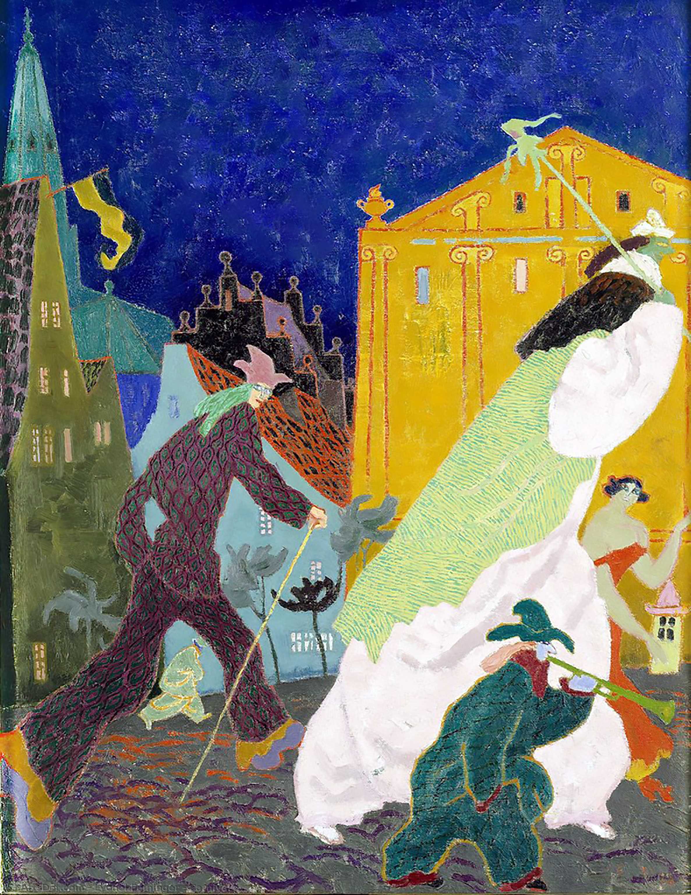 Carnival — Lyonel Feininger