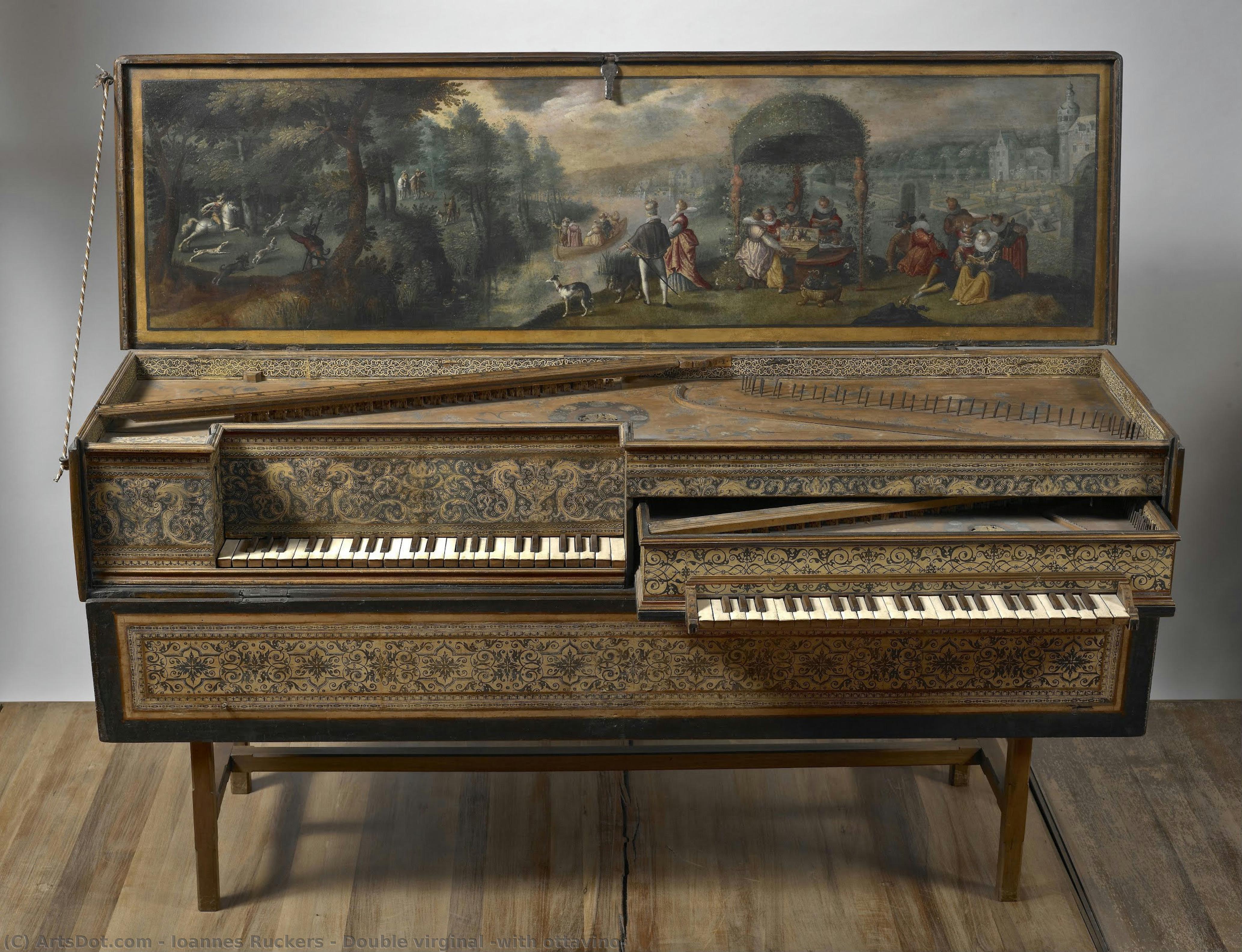 Double Virginal (with Ottavino) — Johannes Ruckers