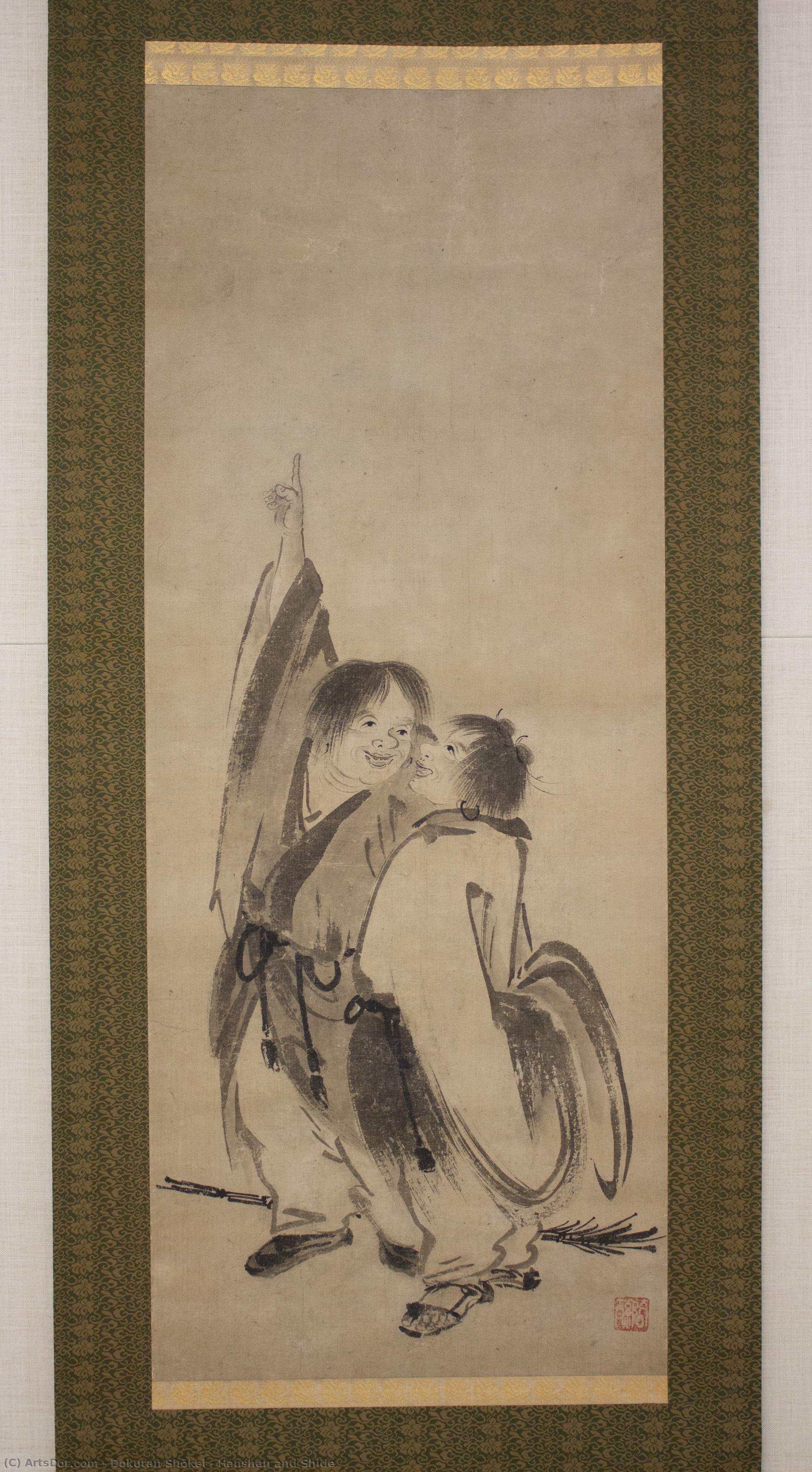 duzhan xingying - Hanshan and Shide