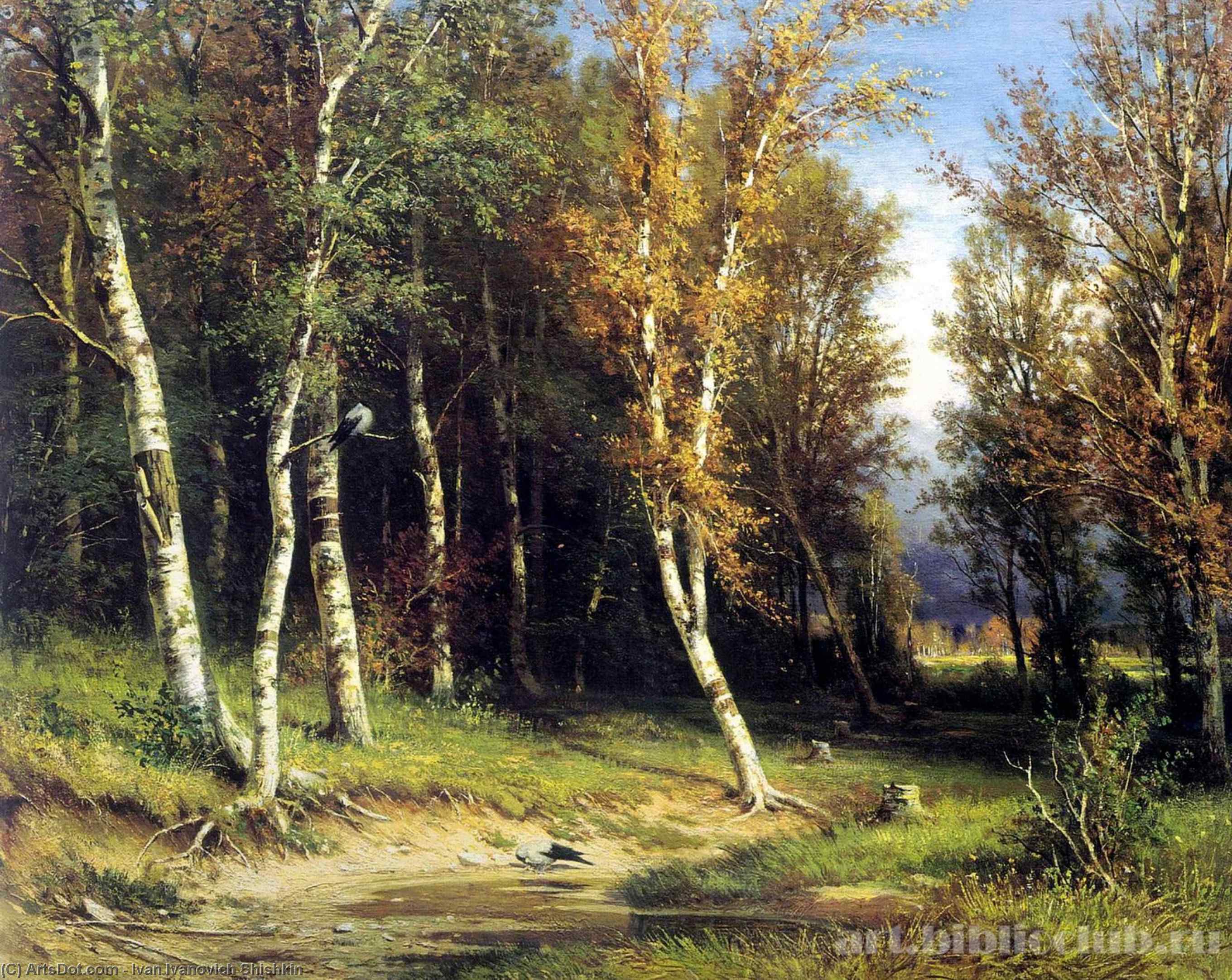 Ivan Ivanovich Shishkin - Forest before thunderstorm