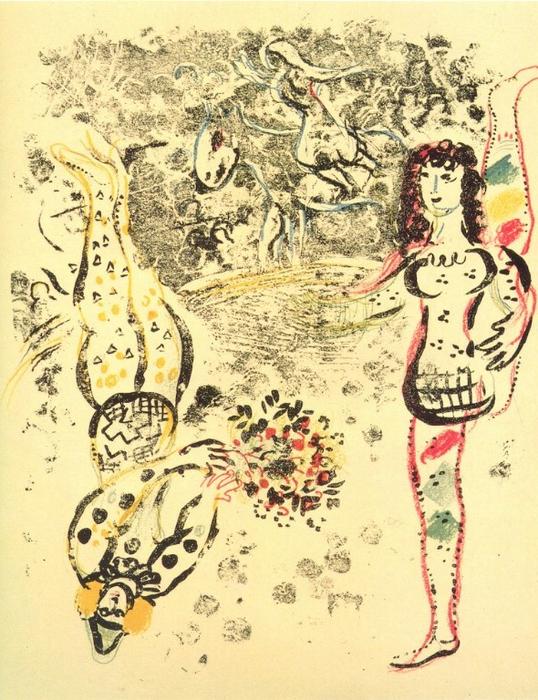 Acrobatics — Marc Chagall
