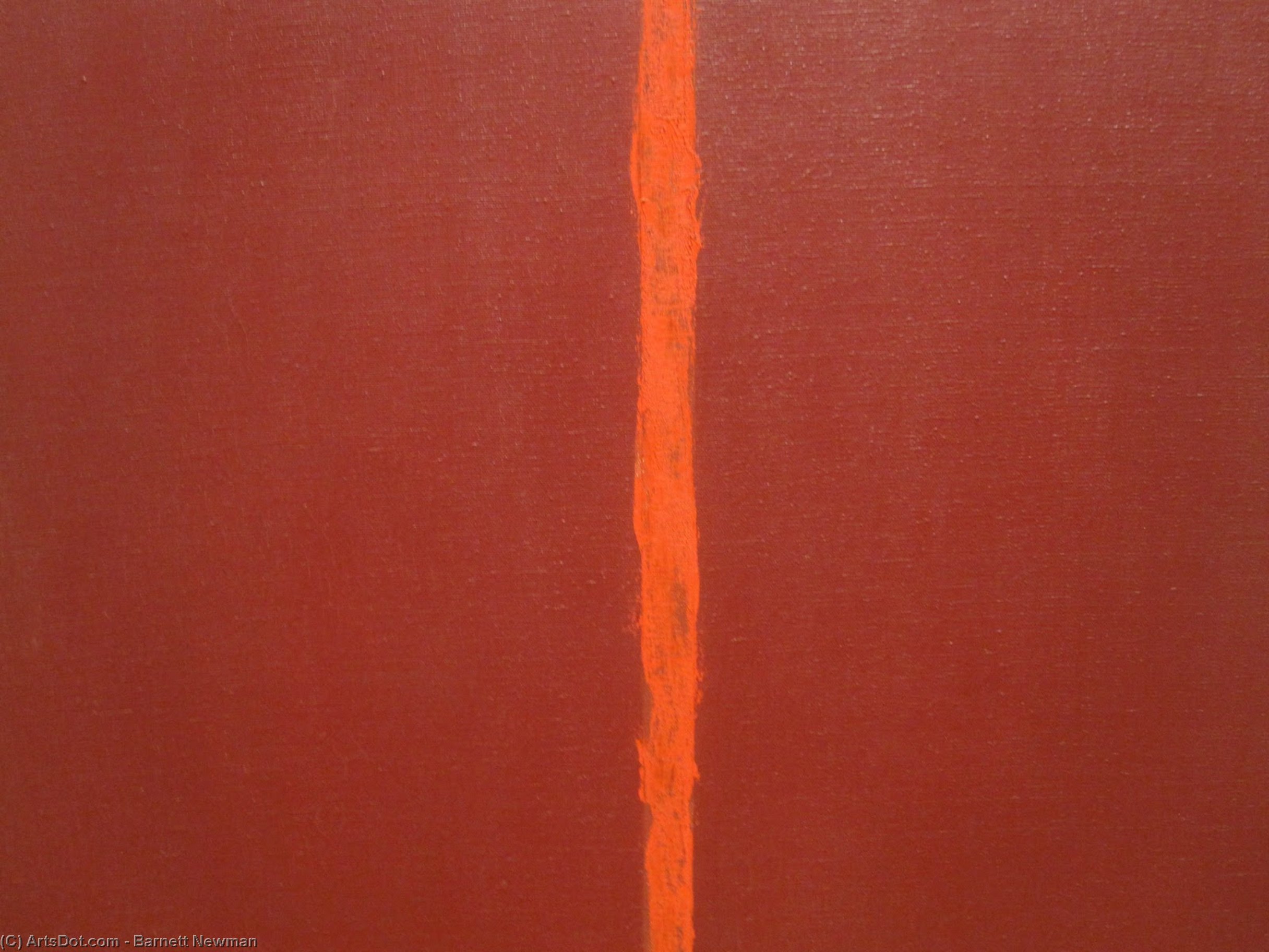 Barnett Newman - Onement, III